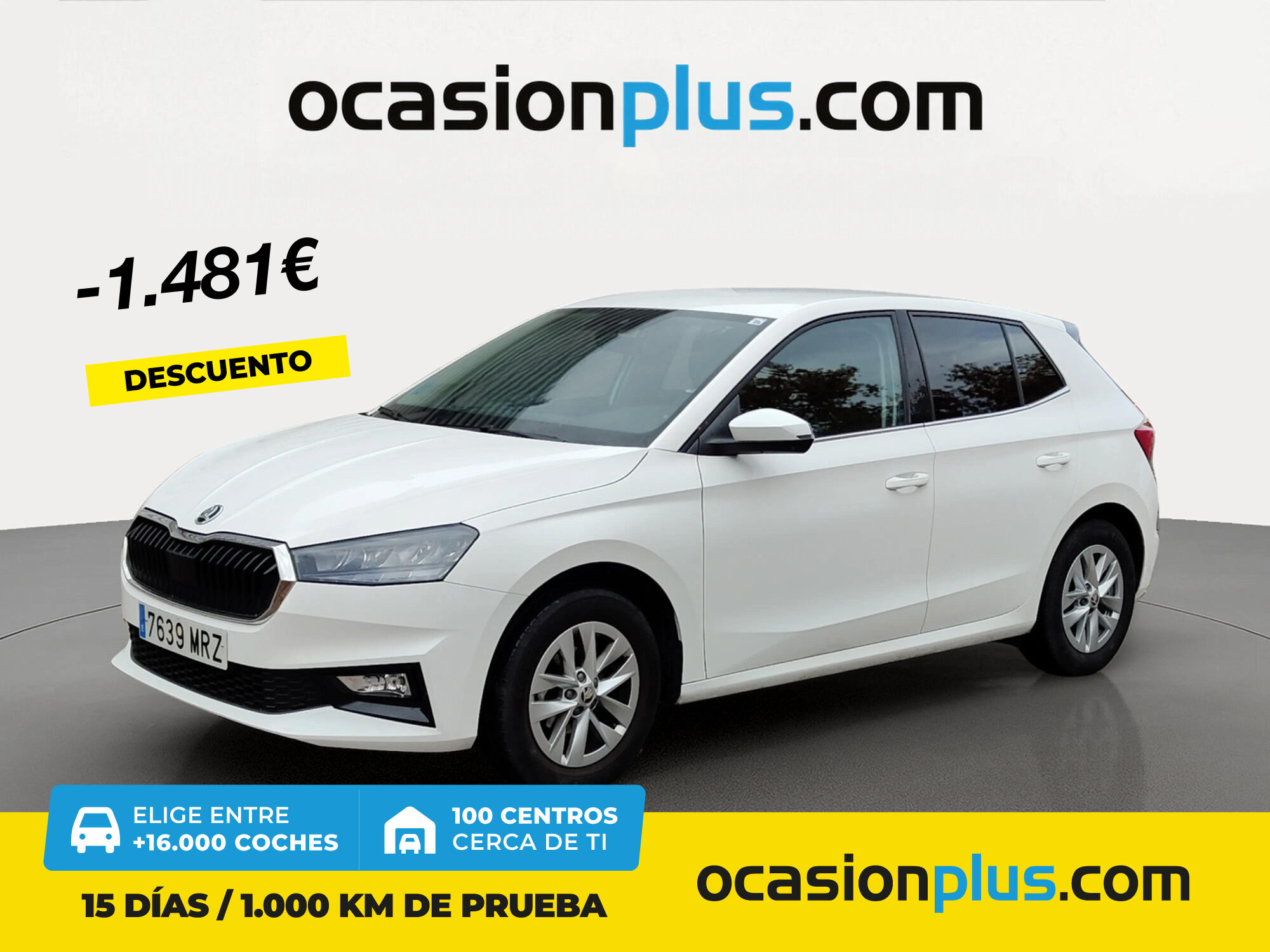 SKODA Fabia (1.0 TSI Selection 70 kW (95 CV)) en Madrid