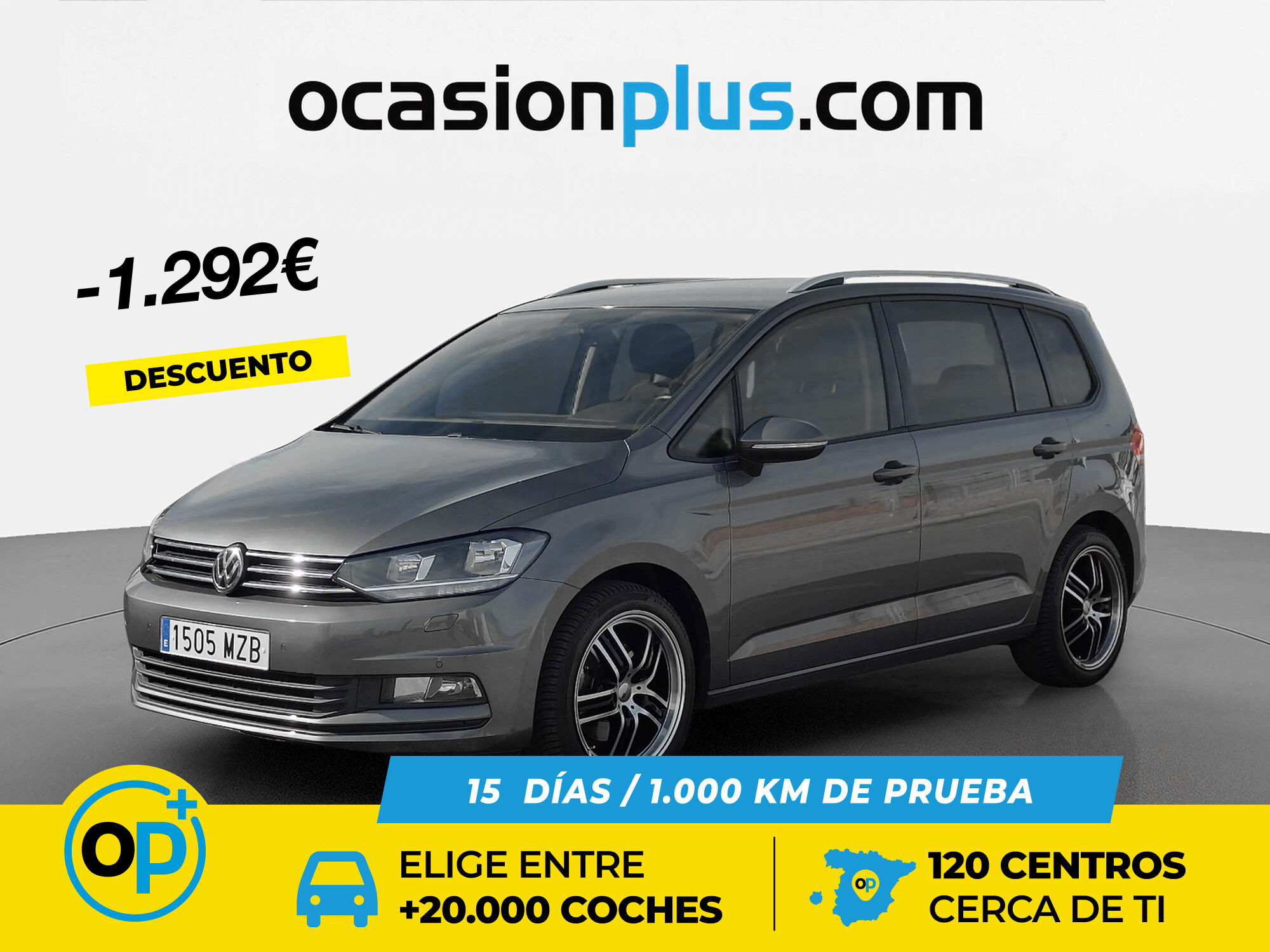 VOLKSWAGEN Touran (Advance 1.6 TDI SCR BMT 81 kW (110 CV)) en Madrid