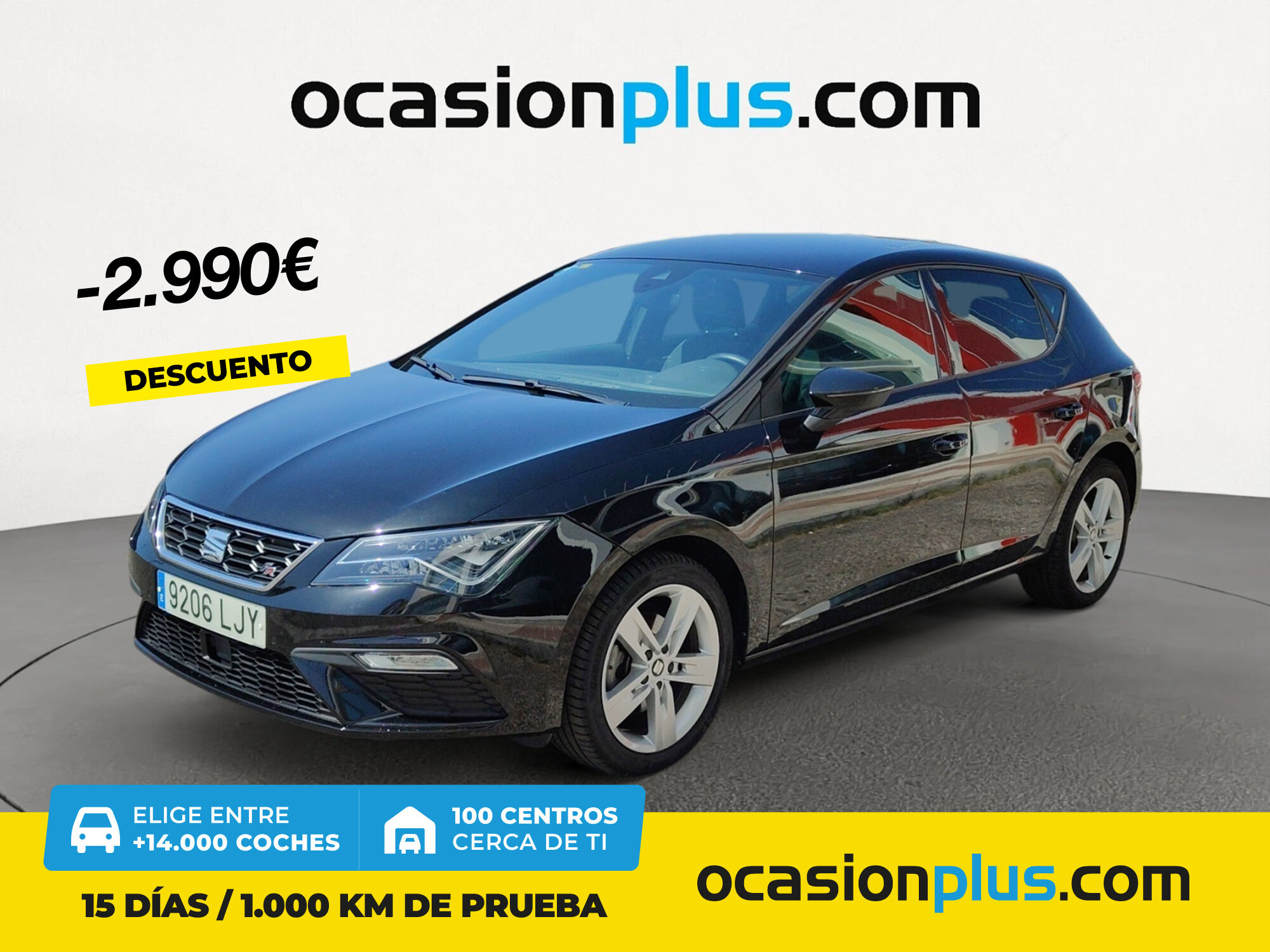 SEAT León (1.5 TGI GNC S&S FR Fast Edition DSG 96 kW (130 CV)) en Madrid