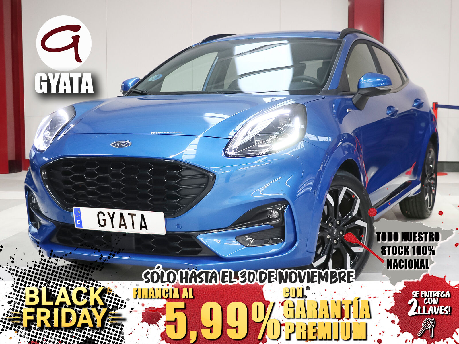 FORD Puma (1.0 EcoBoost MHEV ST-Line X 92 kW (125 CV)) en Madrid