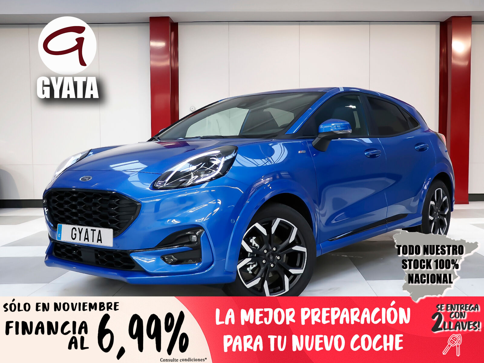 FORD Puma (1.0 EcoBoost MHEV ST-Line X 92 kW (125 CV)) en Madrid