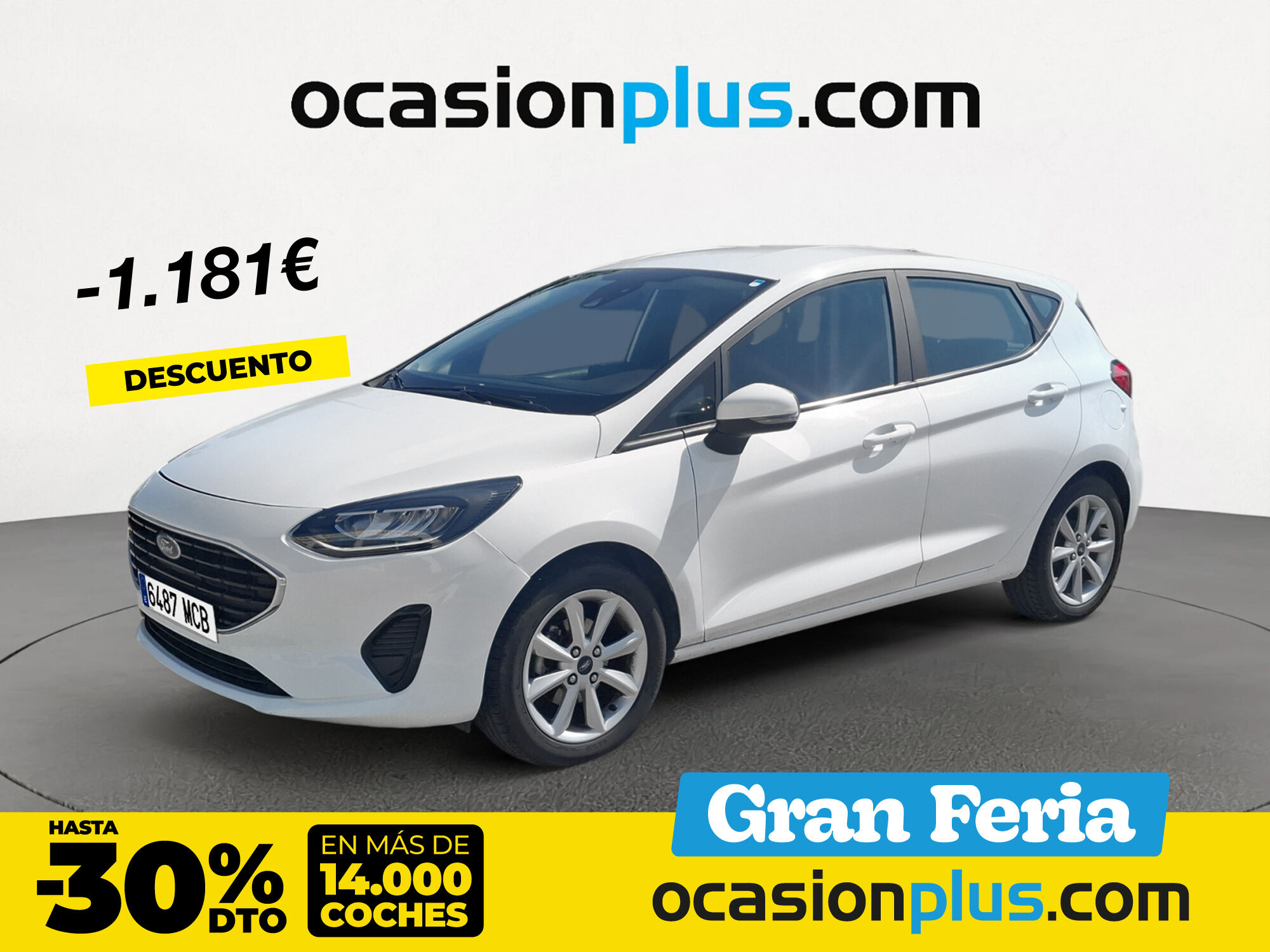FORD Fiesta (1.0 EcoBoost Trend 74 kW (100 CV)) en Madrid