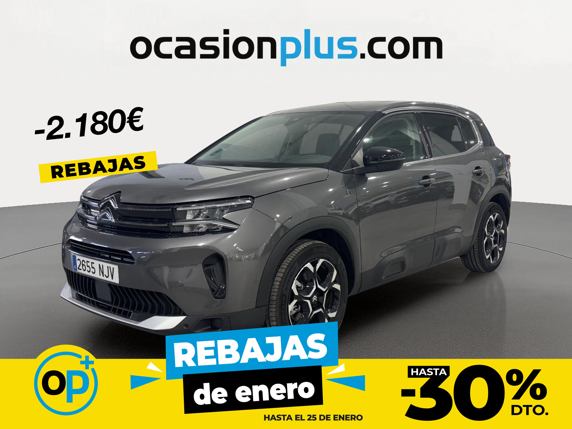 CITROEN C5 Aircross (Hybrid 225 Feel Pack e-EAT8 165 kW (225 CV)) en Madrid