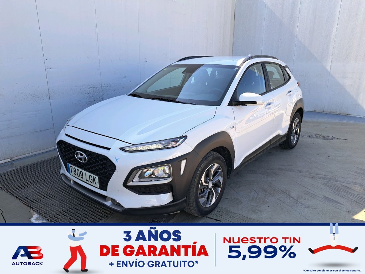 HYUNDAI Kona (1.6 GDI HEV Klass DCT) en Madrid