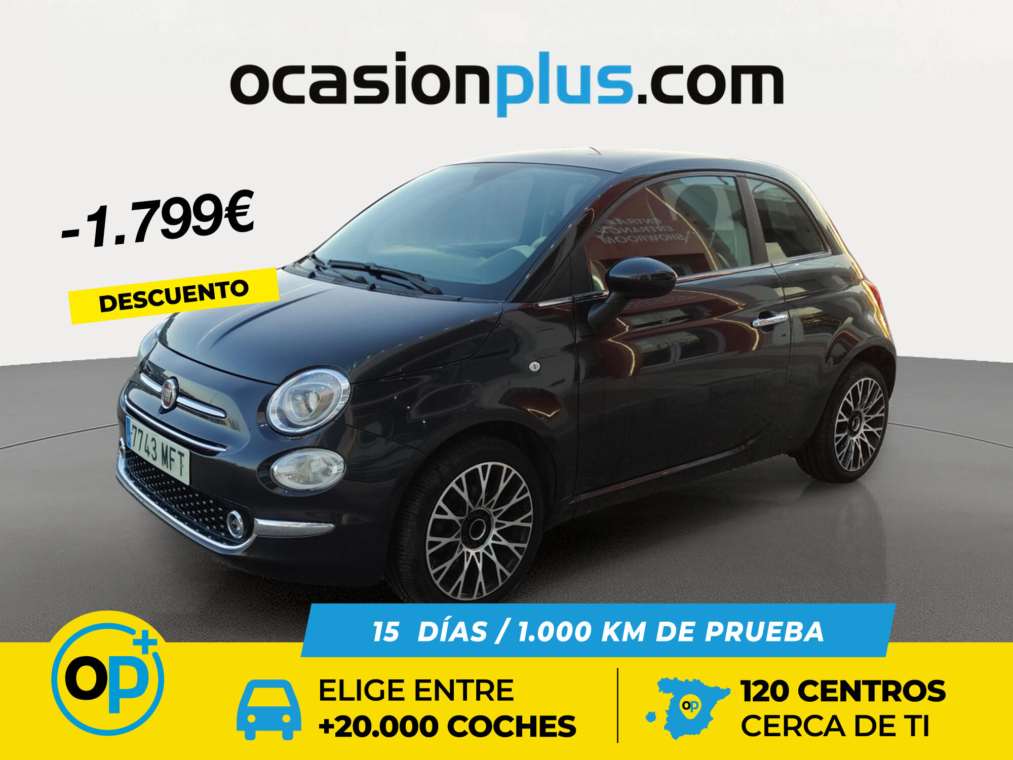 FIAT 500 (1.0 Hybrid Dolcevita 51 kW (70 CV)) en Madrid