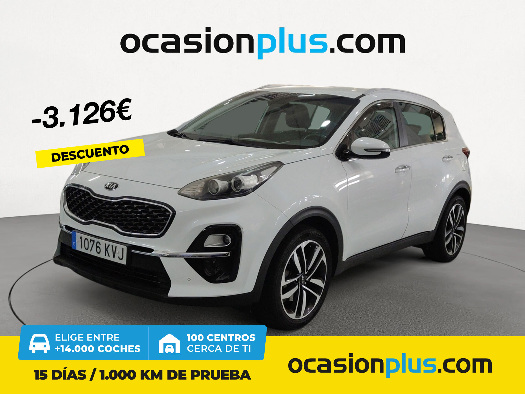 KIA Sportage (1.6 T-GDi GT Line Essential 4x2 130 kW (177 CV)) en Madrid