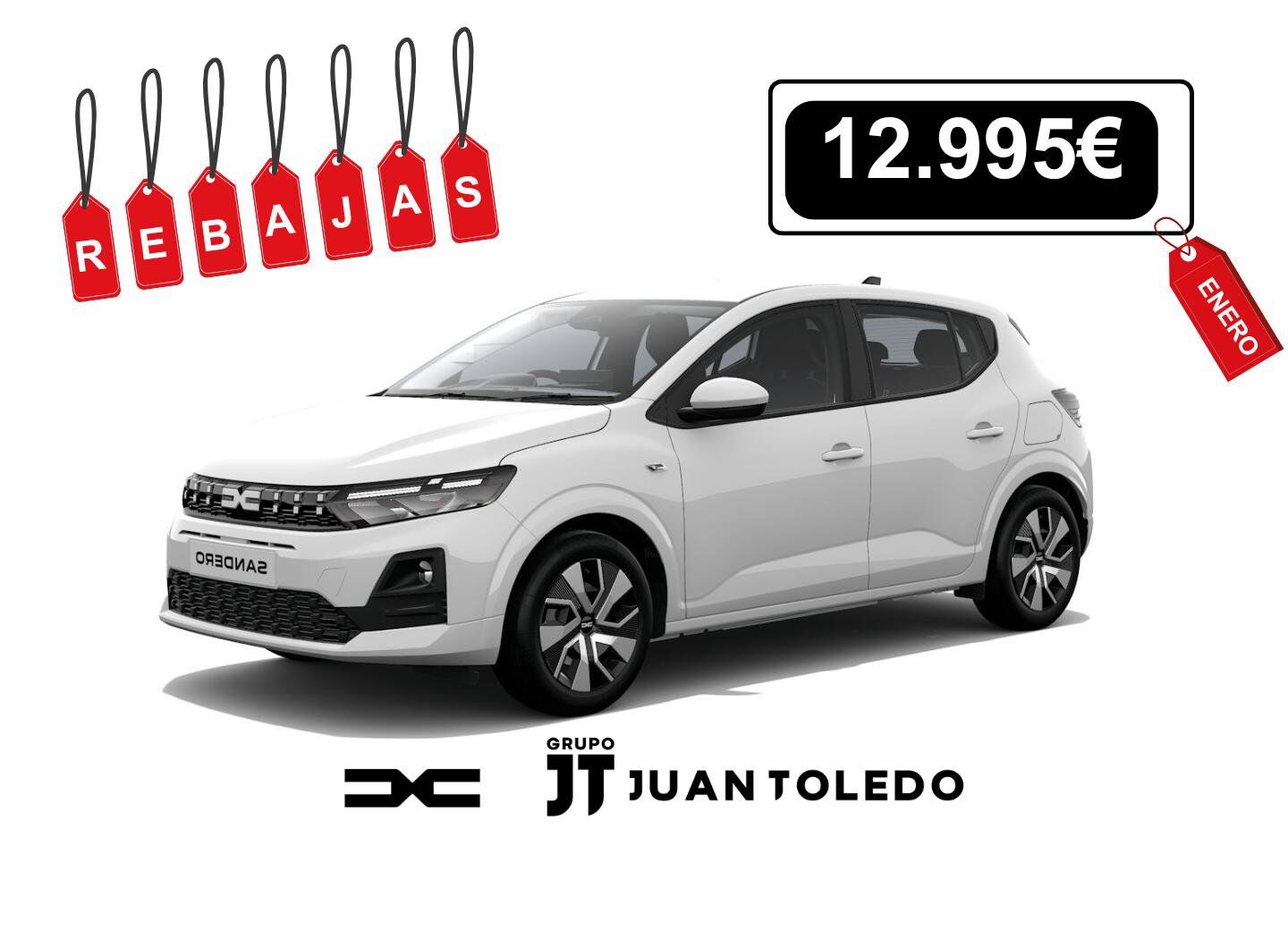 DACIA Sandero (ECO-G 100cv Expression) en Palmas, Las