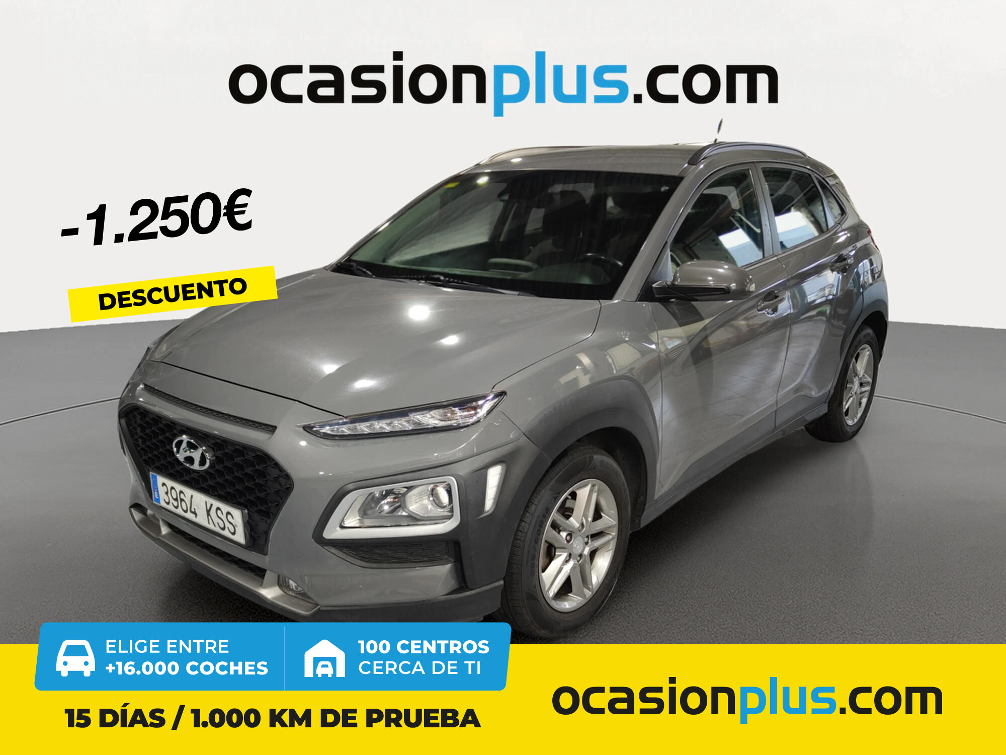 HYUNDAI Kona (1.0 TGDI Klass 4x2 88 kW (120 CV)) en Madrid
