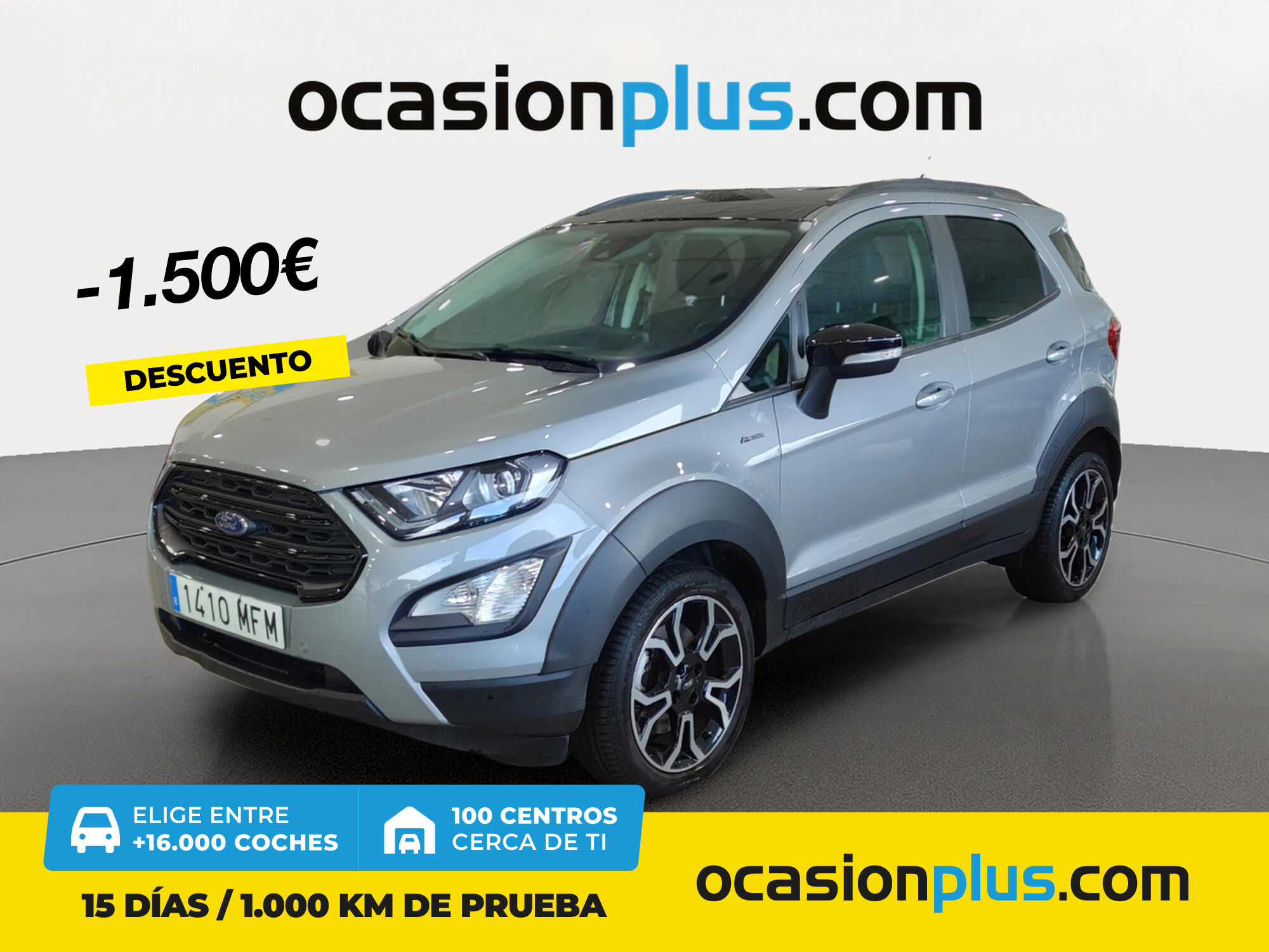 FORD EcoSport (1.0T EcoBoost S&S Active 92 kW (125 CV)) en Madrid