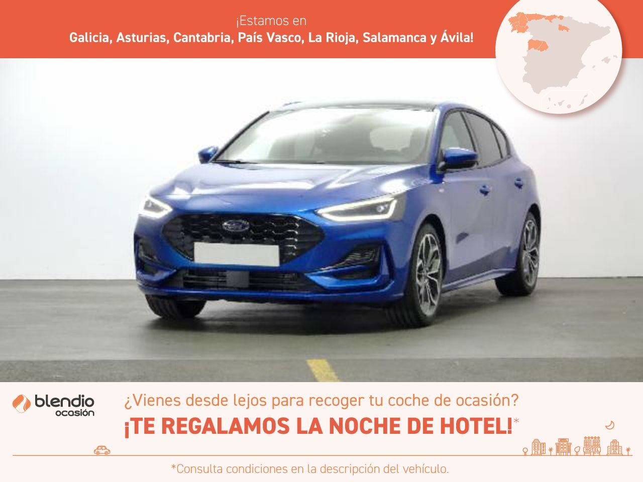 FORD Focus (1.0 Ecoboost MHEV ST-Line X 125) en Cantabria