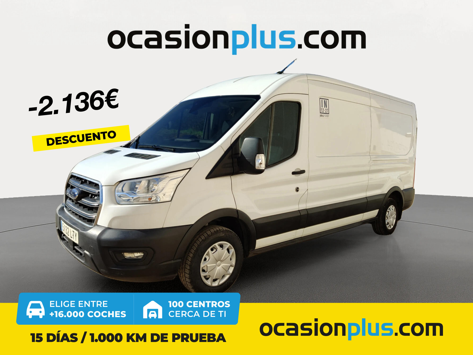 FORD Transit (Furgon 310 MHEV L3H2 Trend FWD 96 kW (130 CV)) en Madrid