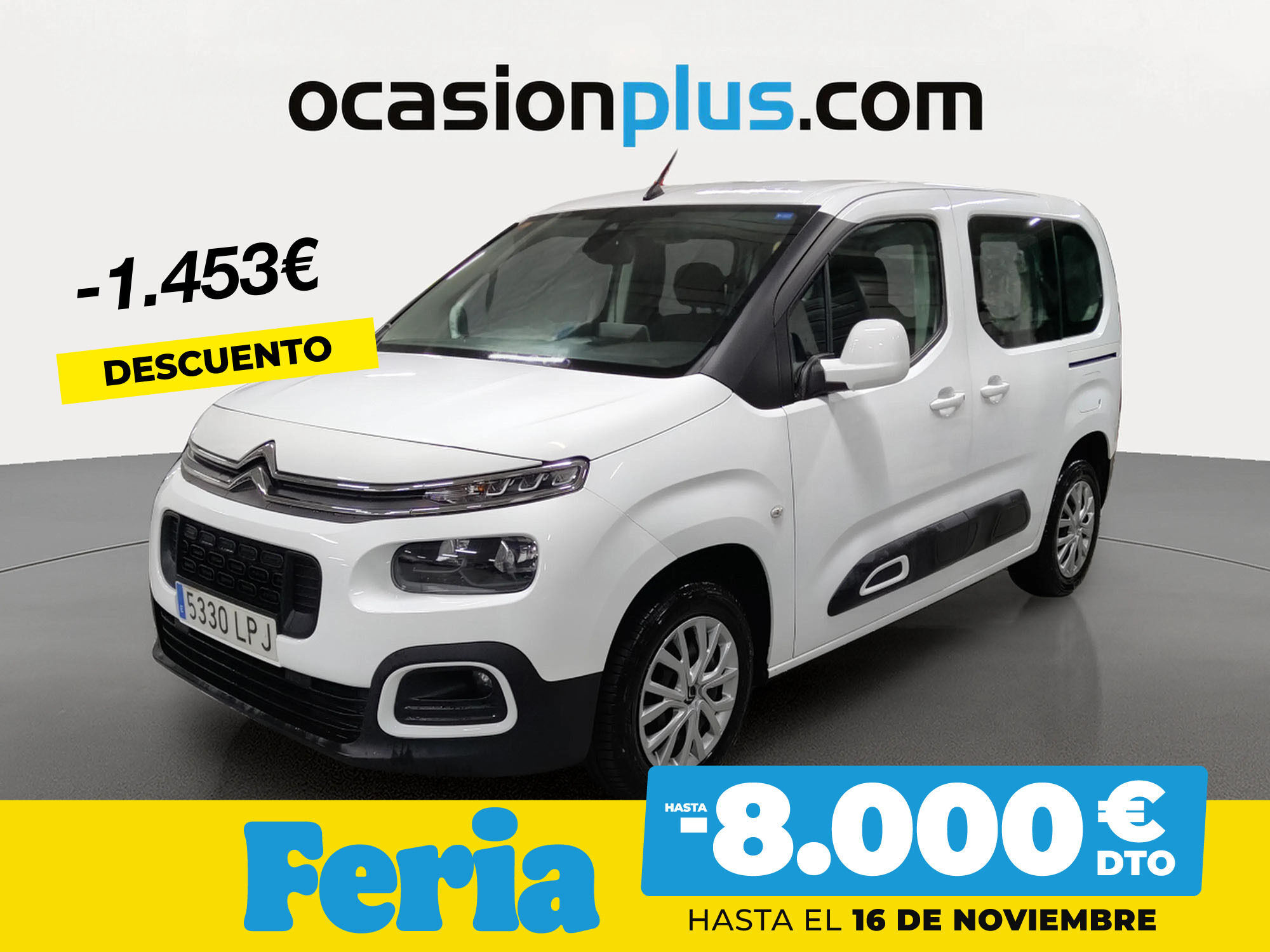 CITROEN Berlingo (BlueHDi 100 S&S Talla M Feel 75 kW (102 CV)) en Madrid