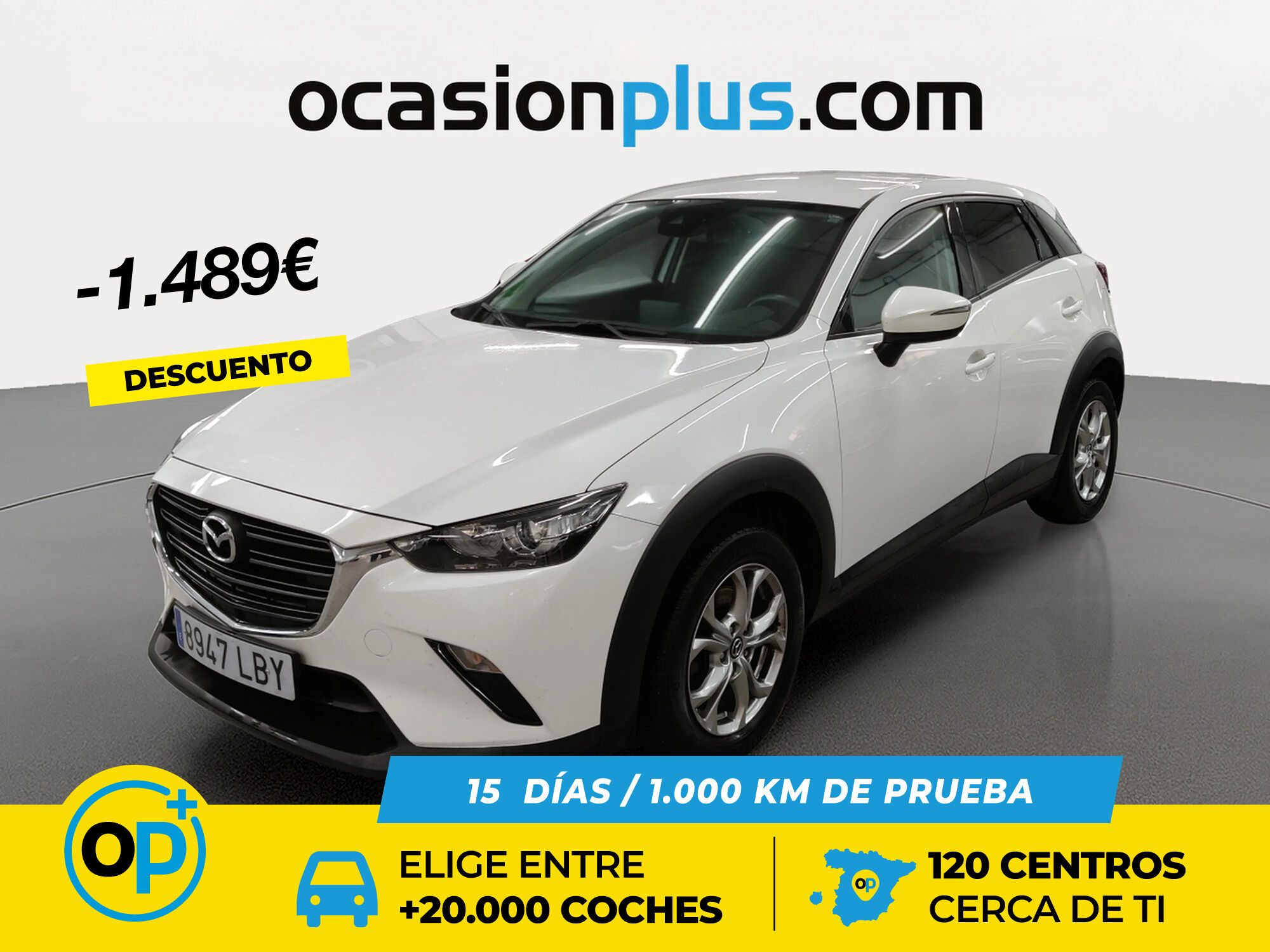 MAZDA CX-3 (2.0 G Evolution Navi 2WD 89 kW (121 CV)) en Madrid