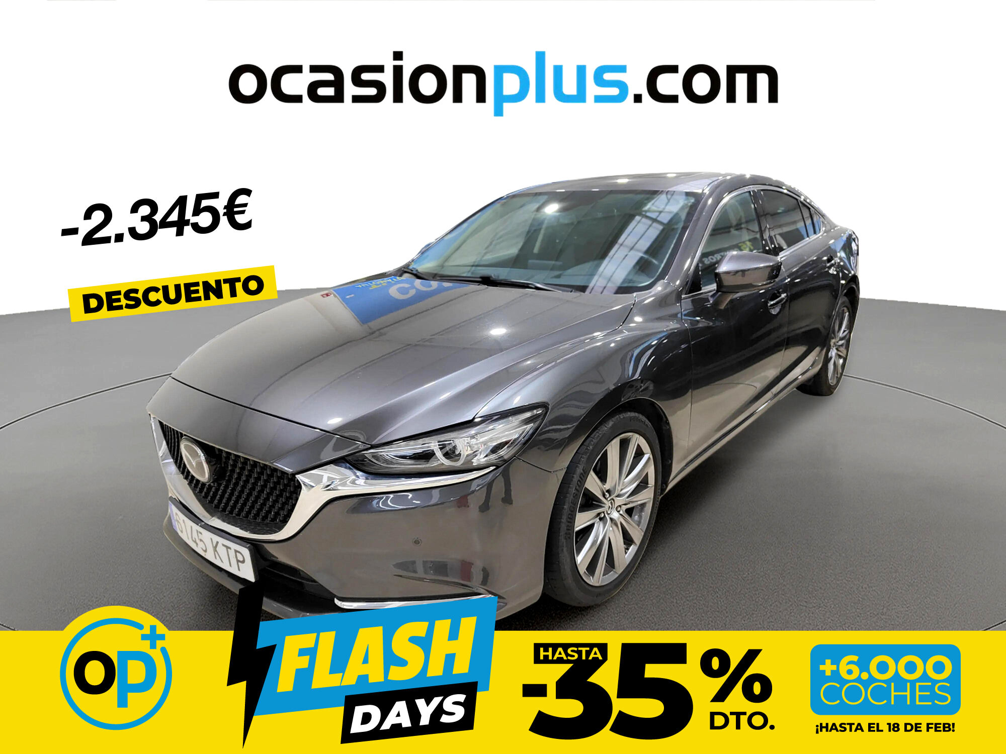Foto del MAZDA Mazda6 2.5 Skyactiv-G Zenith Black Sky Aut.