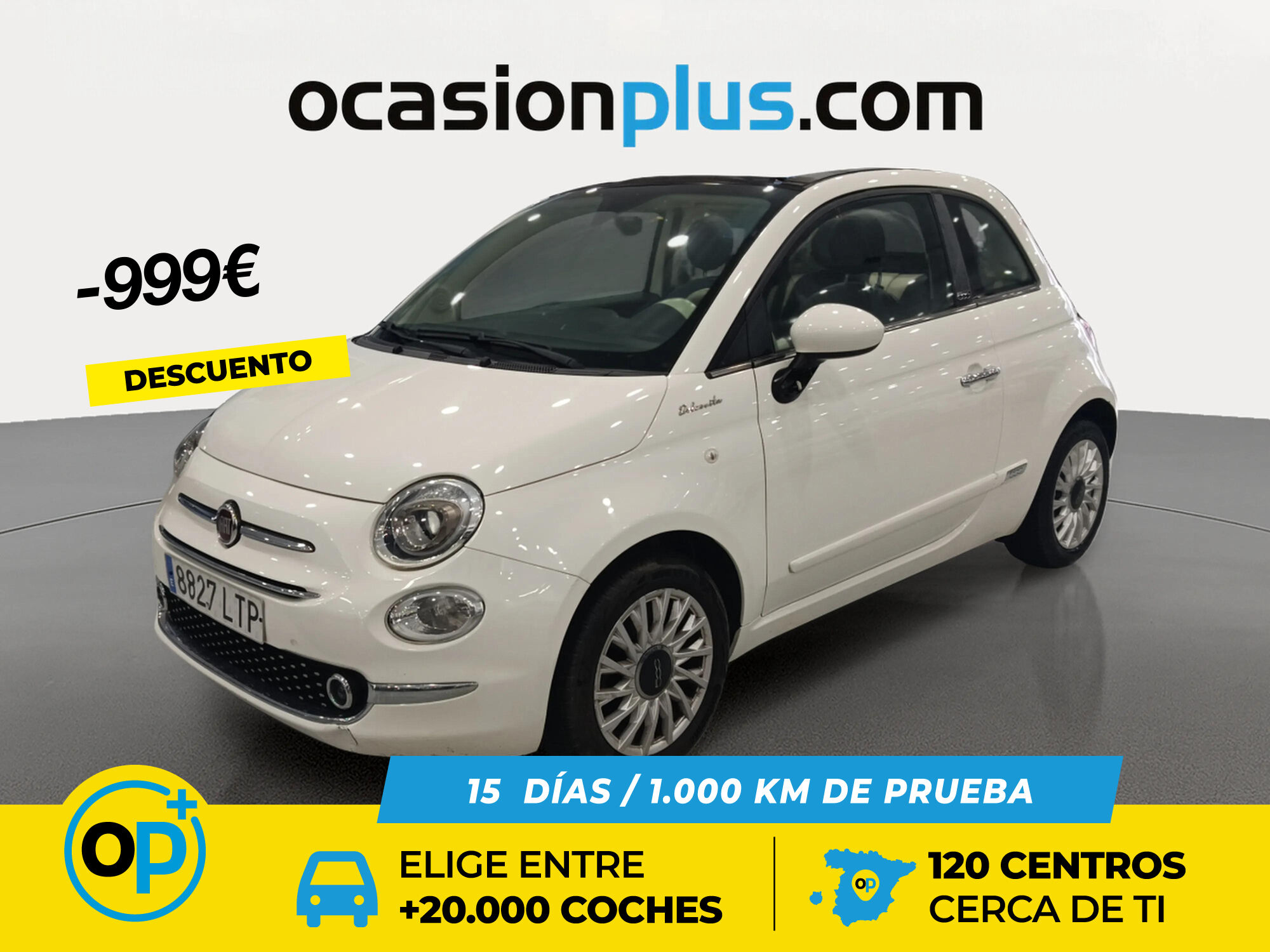 FIAT 500 (1.0 Hybrid Dolcevita 51 kW (70 CV)) en Madrid