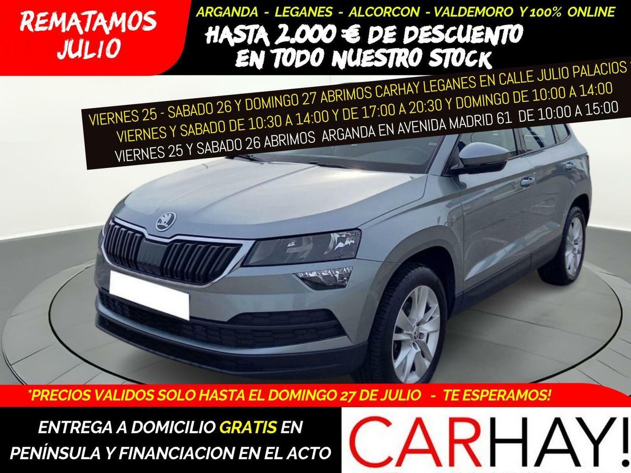 SKODA Karoq (1.6 CR TDI SCRAMBITION) en Madrid