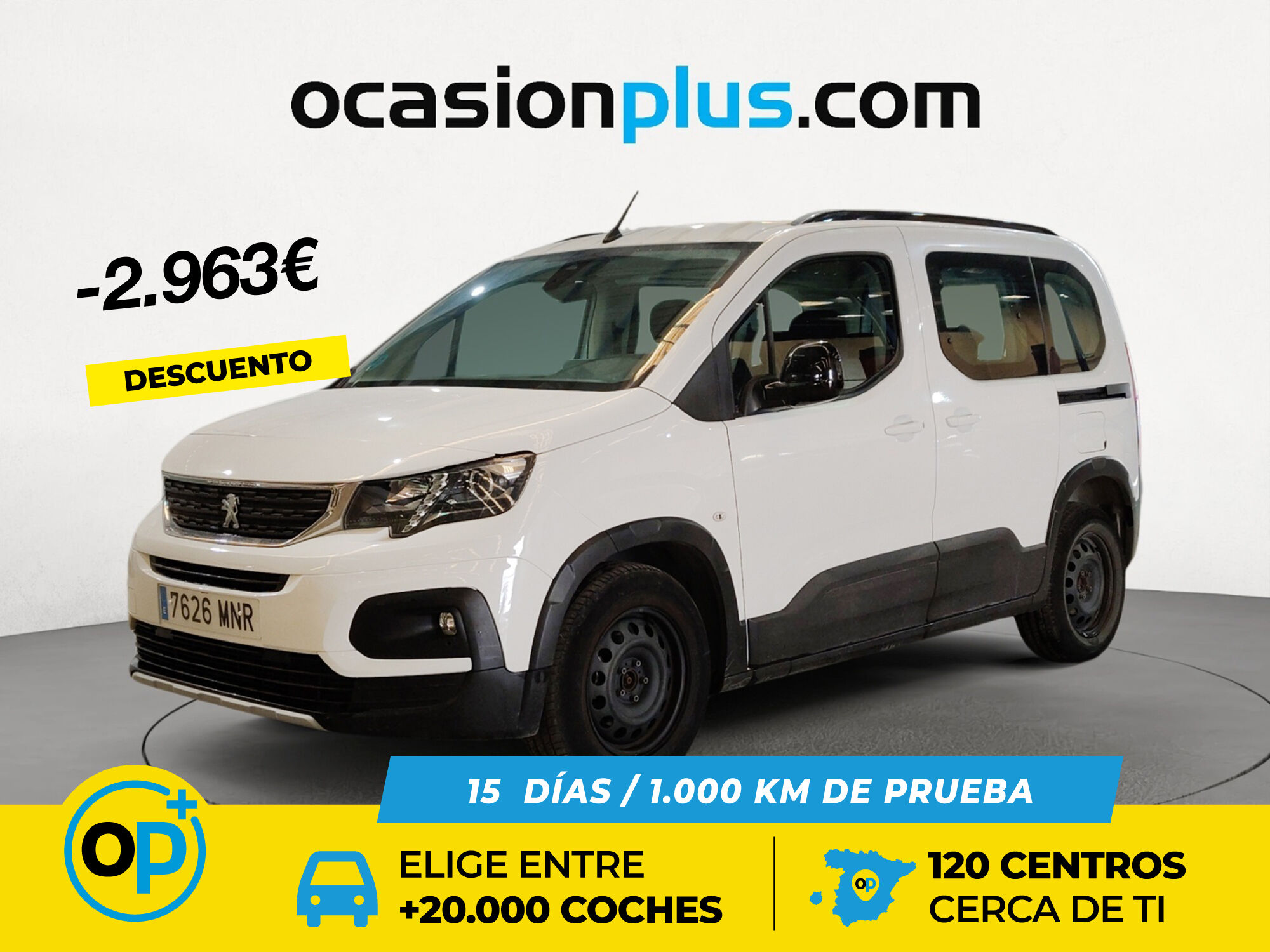 PEUGEOT Rifter (BlueHDi 100 Allure 73 kW (100 CV)) en Madrid