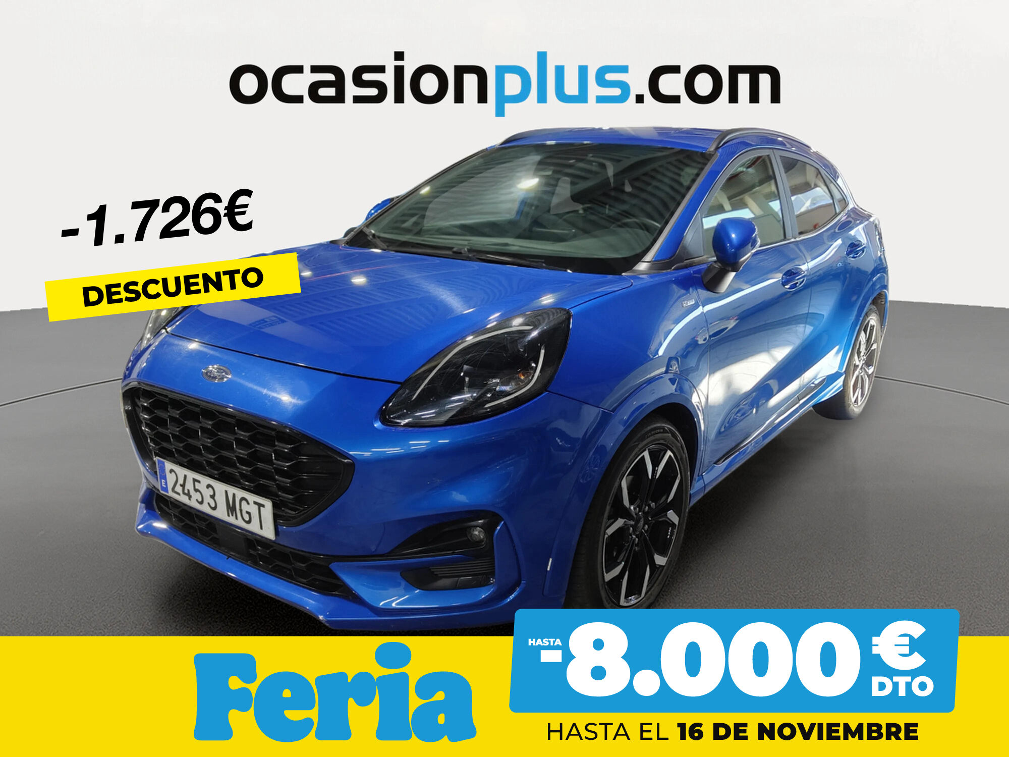 FORD Puma (1.0 EcoBoost MHEV ST-Line X Auto 92 kW (125 CV)) en Madrid