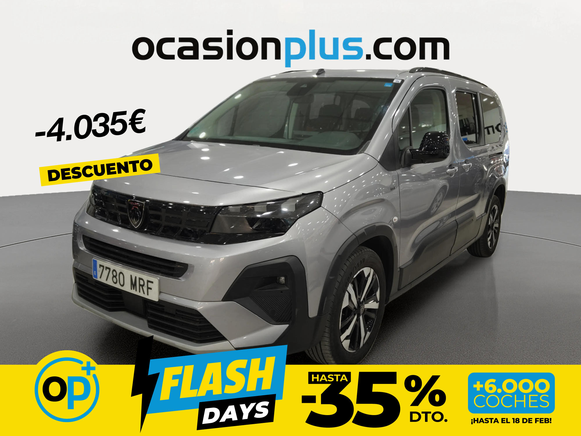 Foto del PEUGEOT Rifter 1.5BlueHDI S&S GT Business Long 130 EAT8