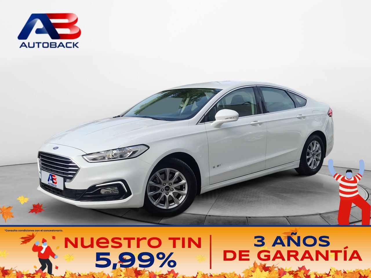 FORD Mondeo (2.0 Híbrido 138kW/187CV Titanium HEV AT) en Madrid