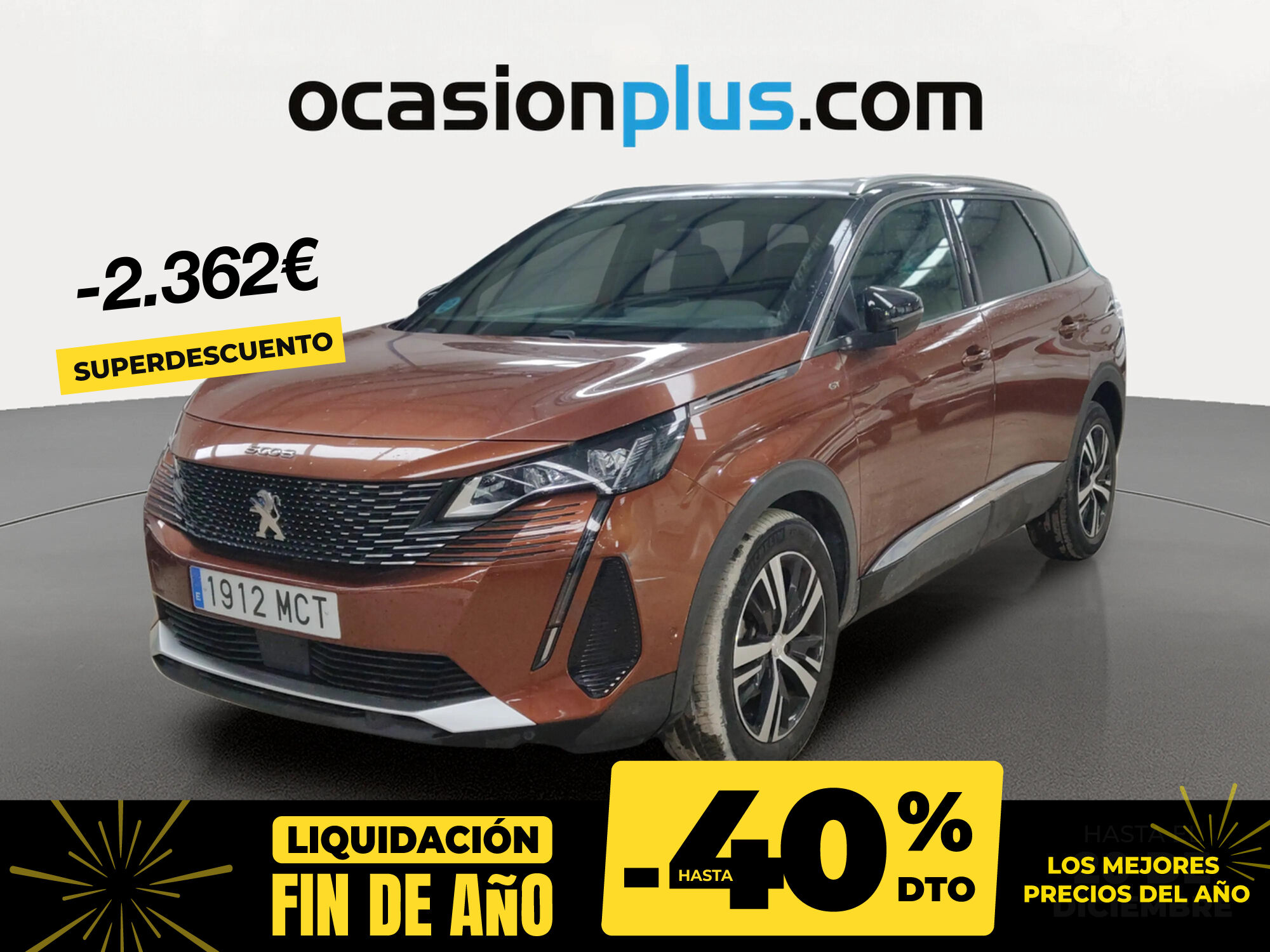 PEUGEOT 5008 (BlueHDI 130 S&S GT EAT8 96 kW (130 CV)) en Madrid