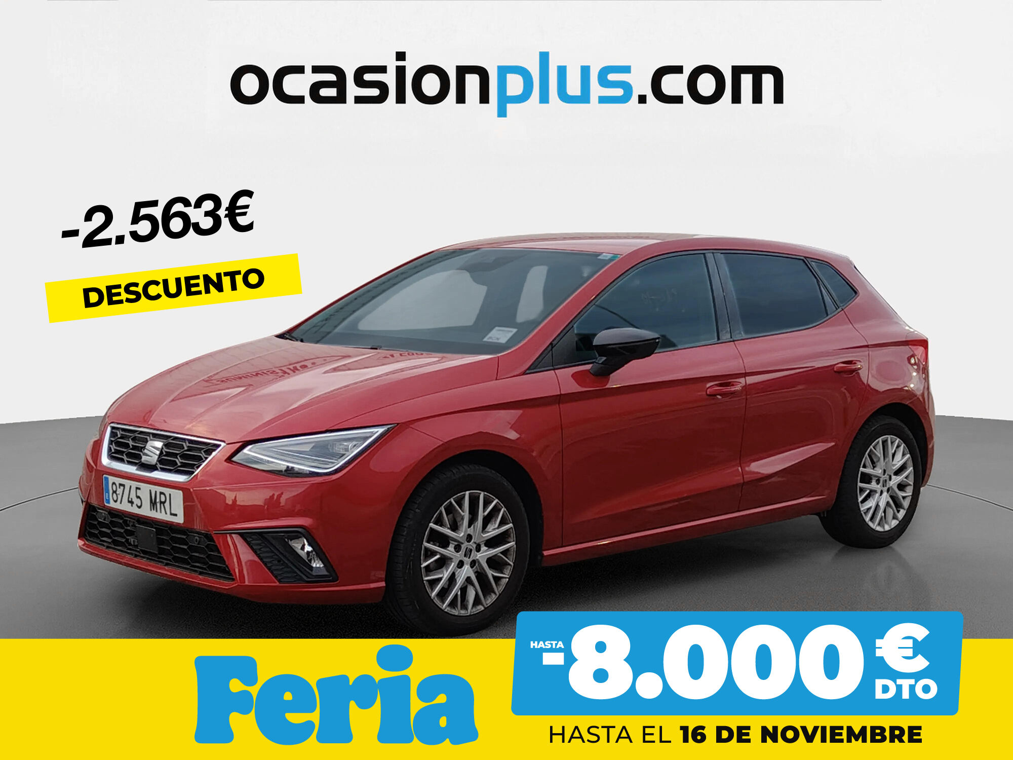 SEAT Ibiza (1.0 TSI S&S FR XL 85 kW (115 CV)) en Madrid