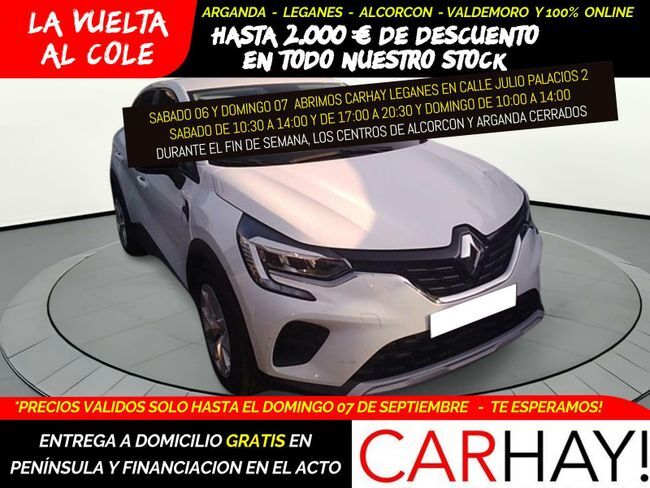 RENAULT Captur (Intens TCe 74kW (100CV) GLP) en Madrid