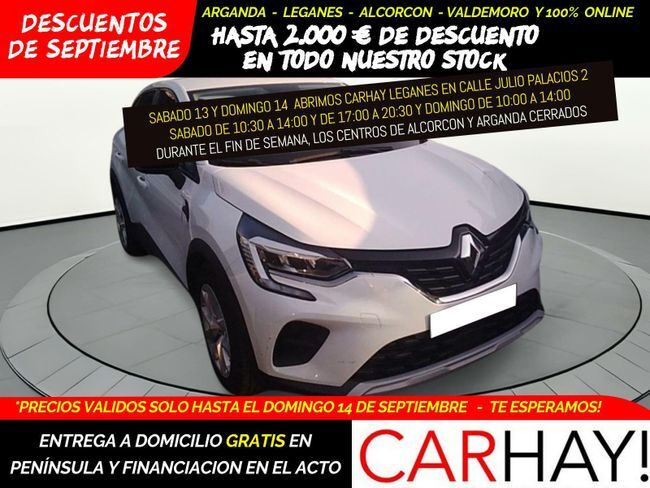 RENAULT Captur (Intens TCe 74kW (100CV) GLP) en Madrid