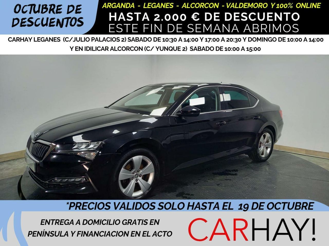 SKODA Superb (1.4 TSI PHEV AMBITION DSG AUT) en Madrid