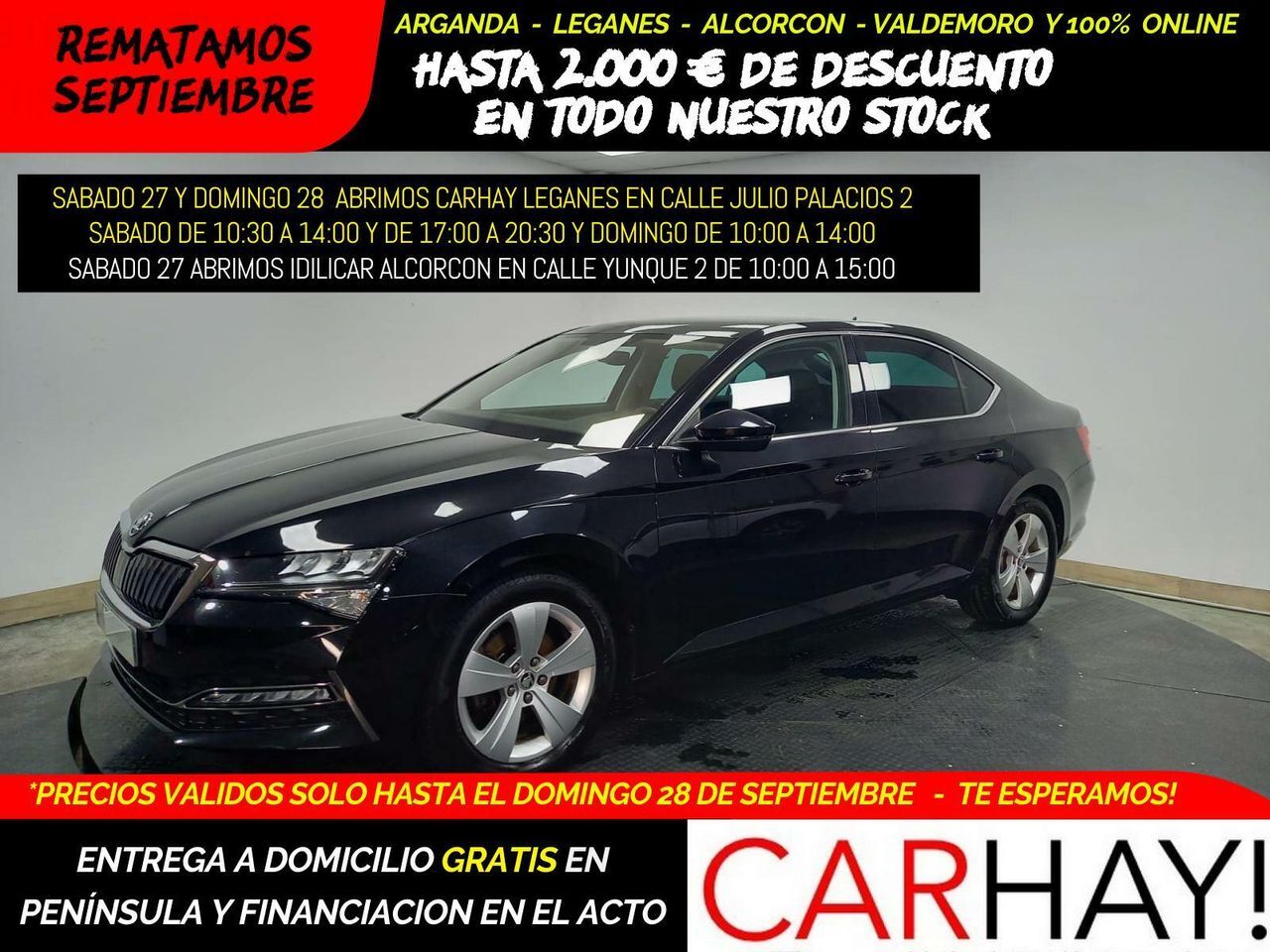 SKODA Superb (1.4 TSI PHEV AMBITION DSG AUT) en Madrid