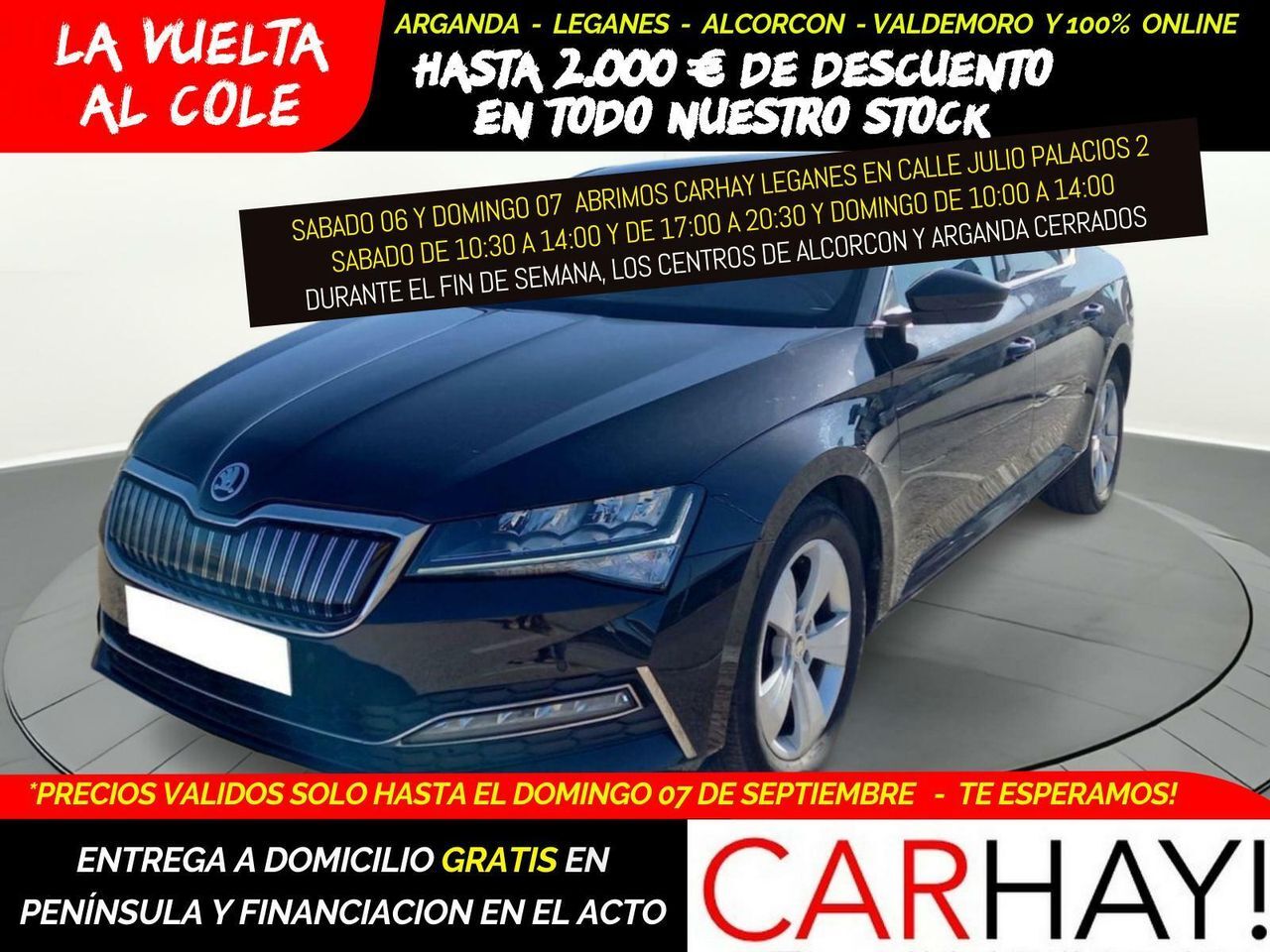 SKODA Superb (1.4 TSI PHEV AMBITION DSG AUT) en Madrid