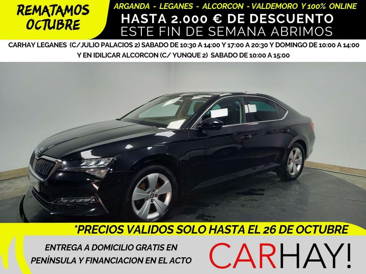 SKODA Superb (1.4 TSI PHEV AMBITION DSG AUT) en Madrid