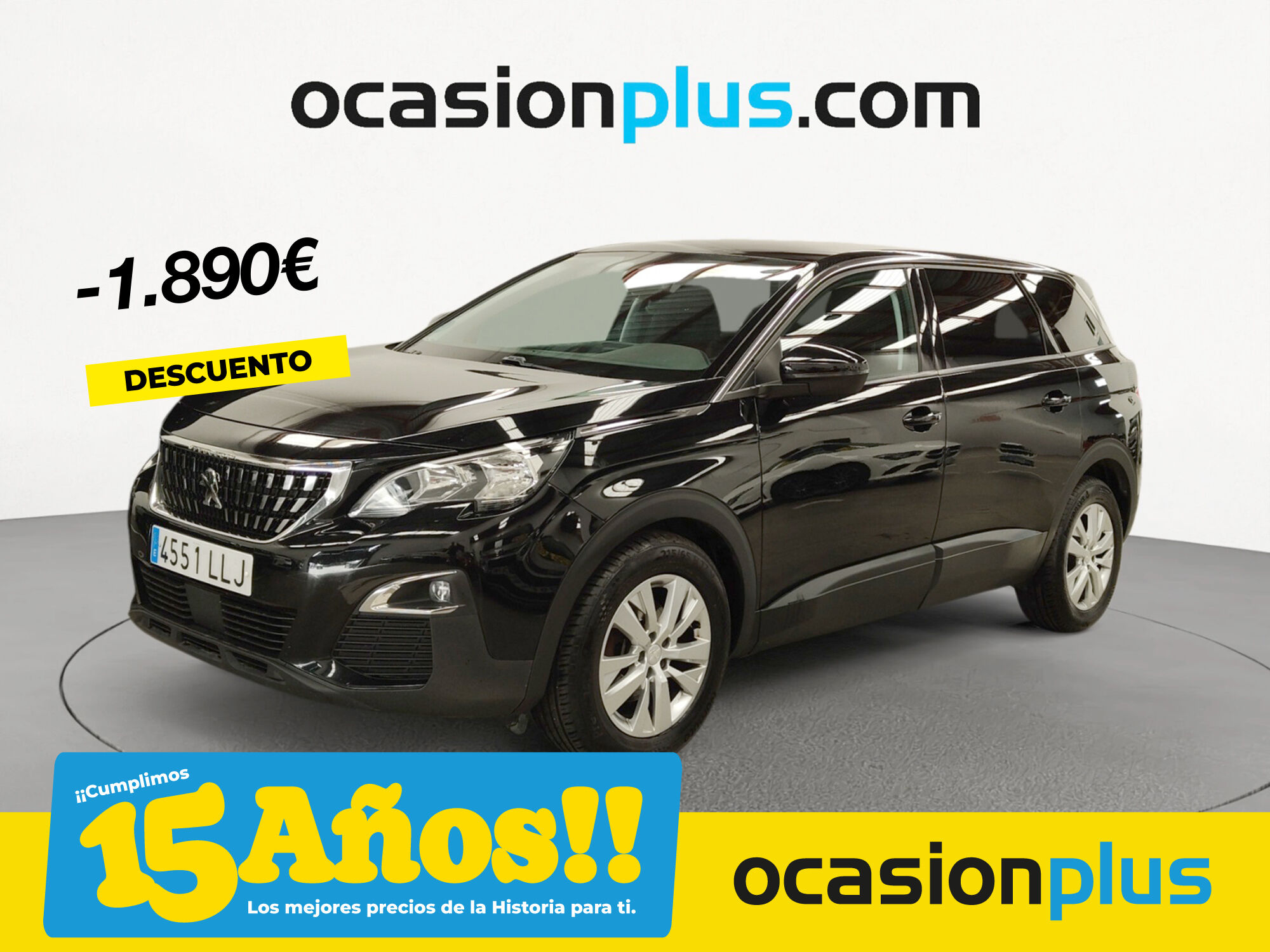 PEUGEOT 5008 (BlueHDi 130 Active S&S EAT8 96 kW (130 CV)) en Madrid