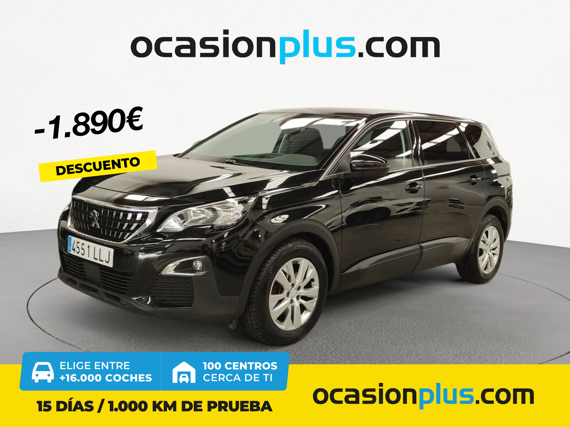 PEUGEOT 5008 (BlueHDi 130 Active S&S EAT8 96 kW (130 CV)) en Madrid