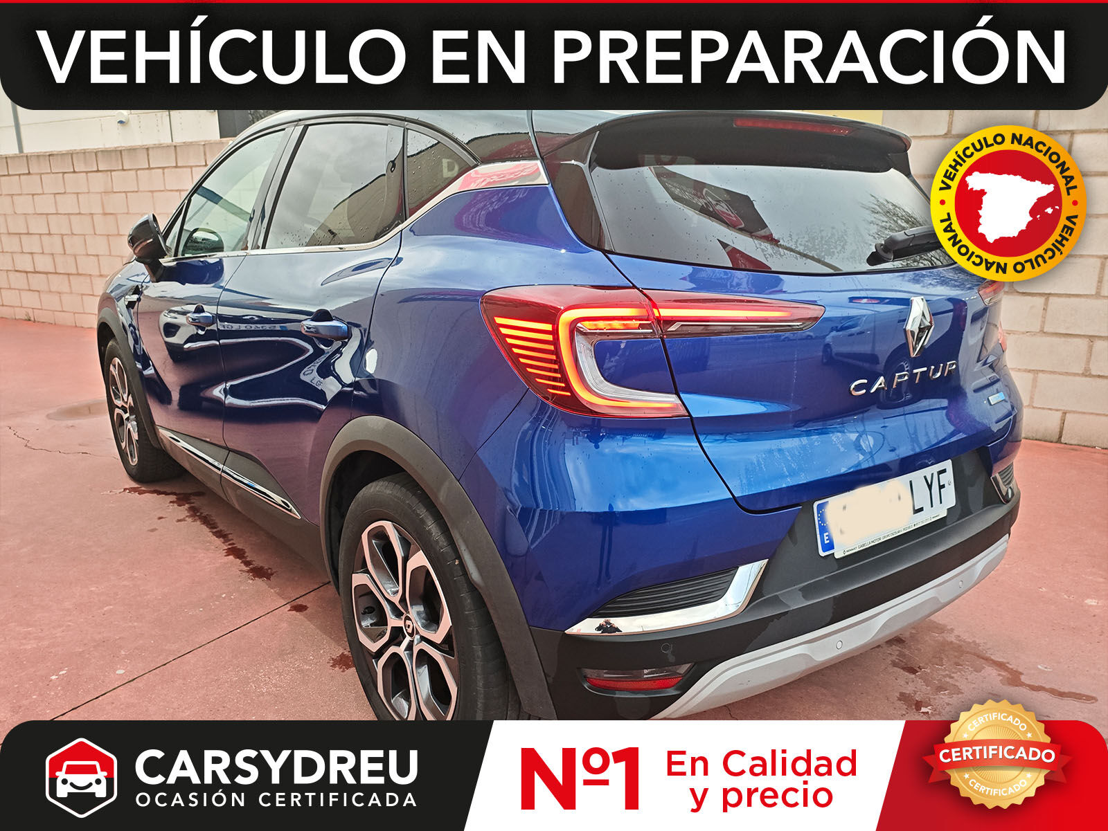 Foto del RENAULT Captur E-TECH Híbrido Zen Fast Track 105kW