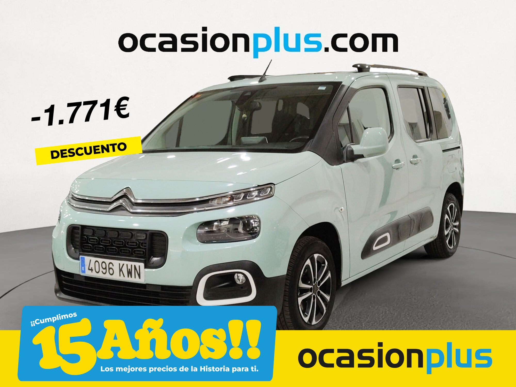 CITROEN Berlingo (BlueHDi 130 S&S Talla M Shine 96 kW (130 CV)) en Madrid