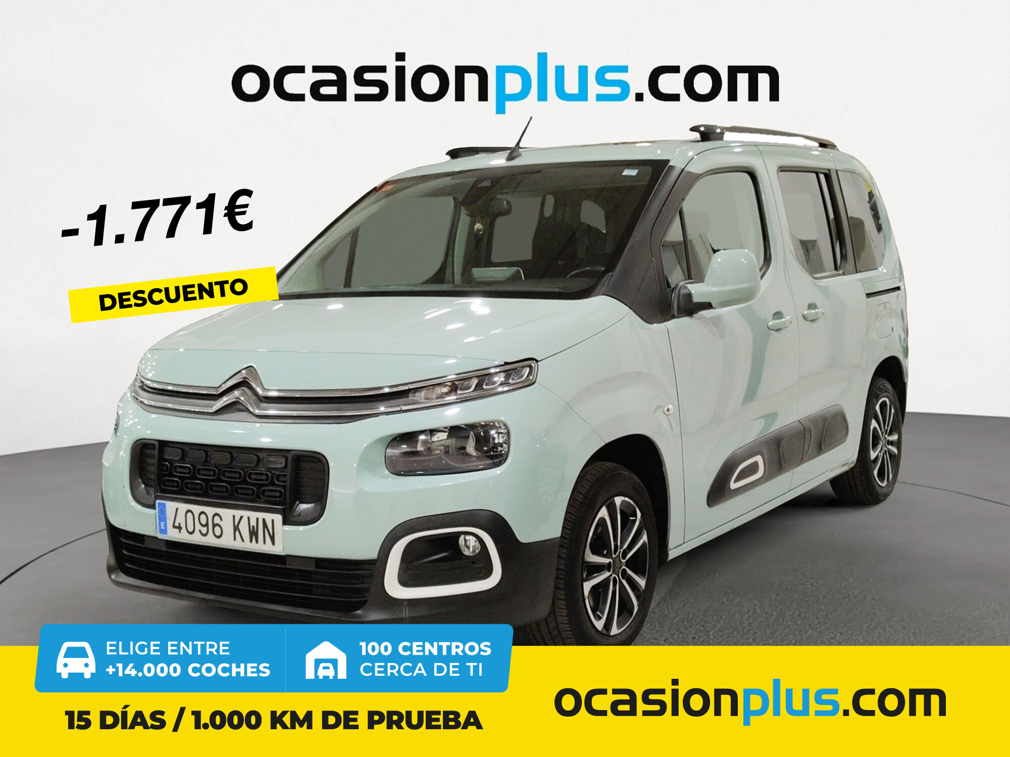 CITROEN Berlingo (BlueHDi 130 S&S Talla M Shine 96 kW (130 CV)) en Madrid