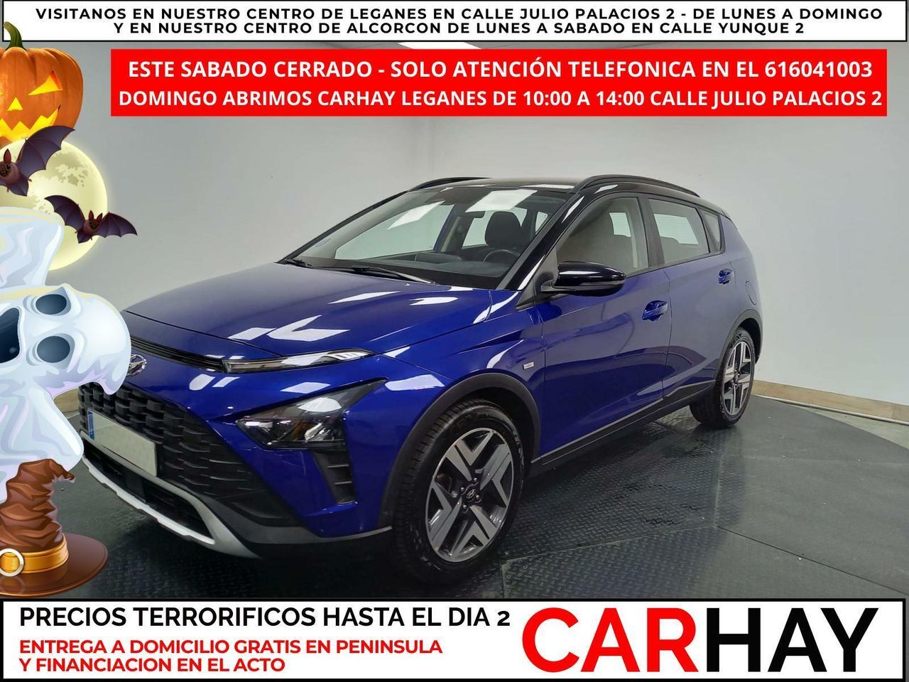 HYUNDAI Bayon (1.0T-GDI 48V INTRO 100CV) en Madrid