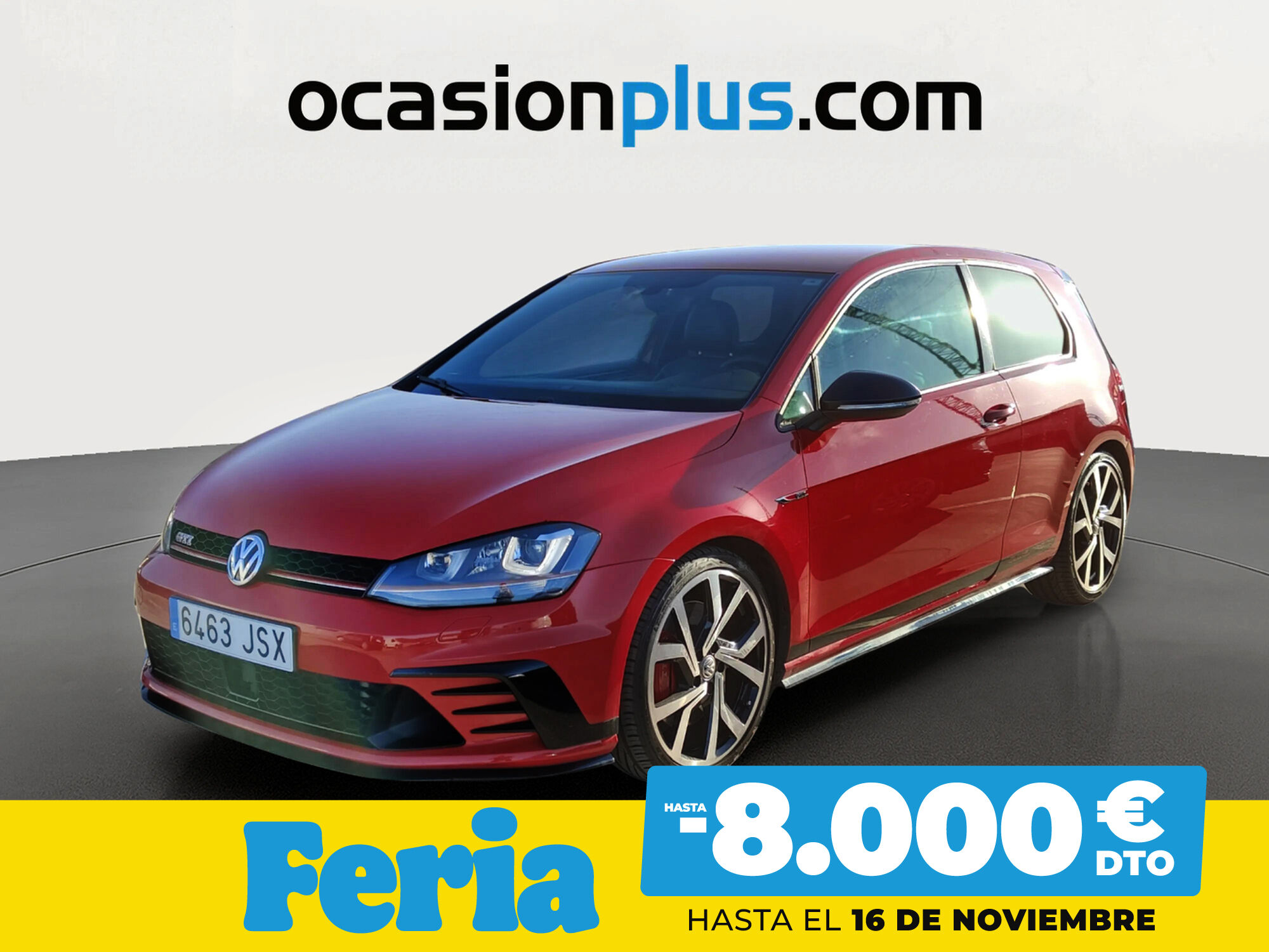 VOLKSWAGEN Golf (GTI Clubsport 2.0 TSI BMT 195 kW (265 CV) DSG) en Madrid