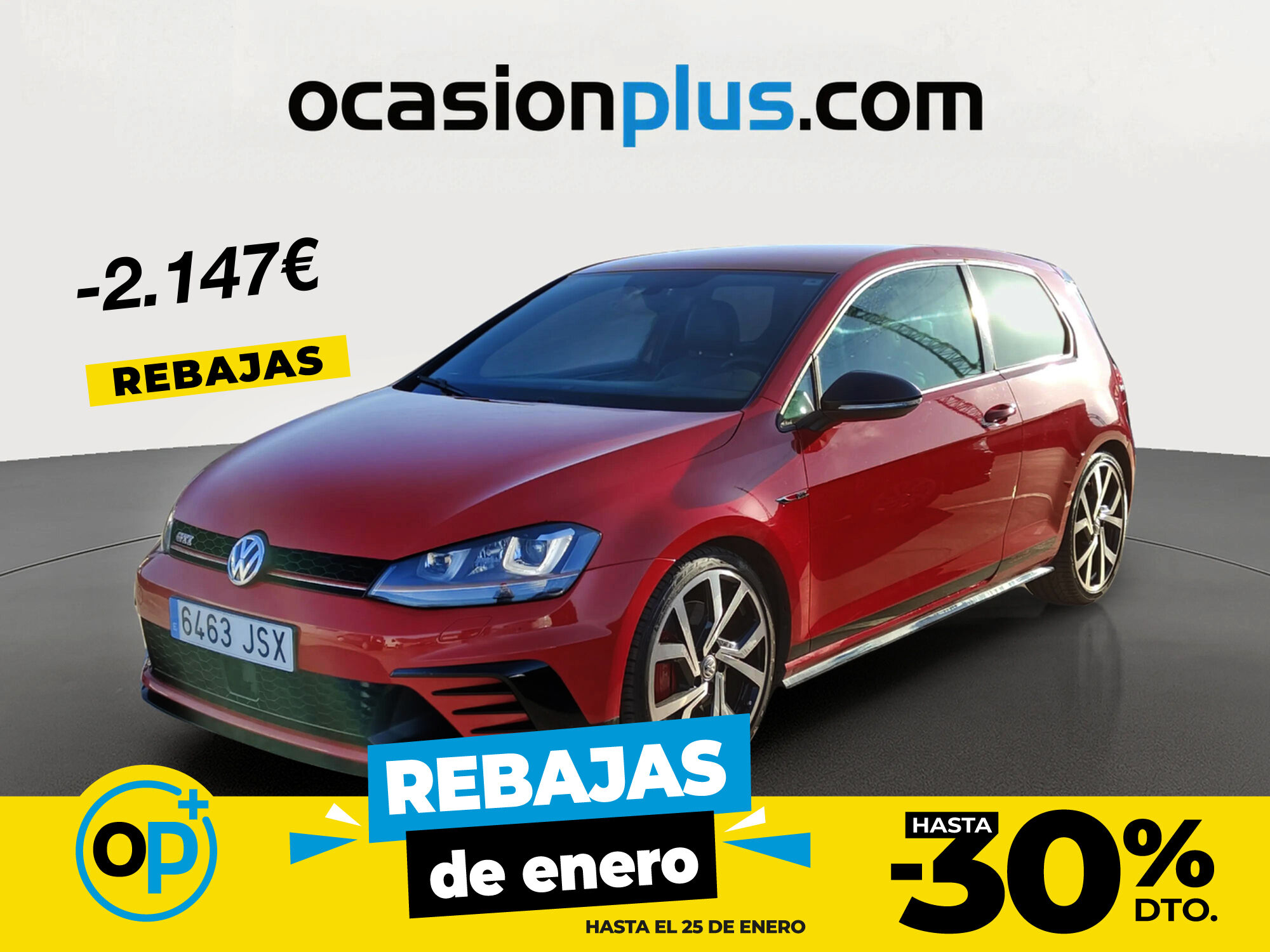 VOLKSWAGEN Golf (GTI Clubsport 2.0 TSI BMT 195 kW (265 CV) DSG) en Madrid