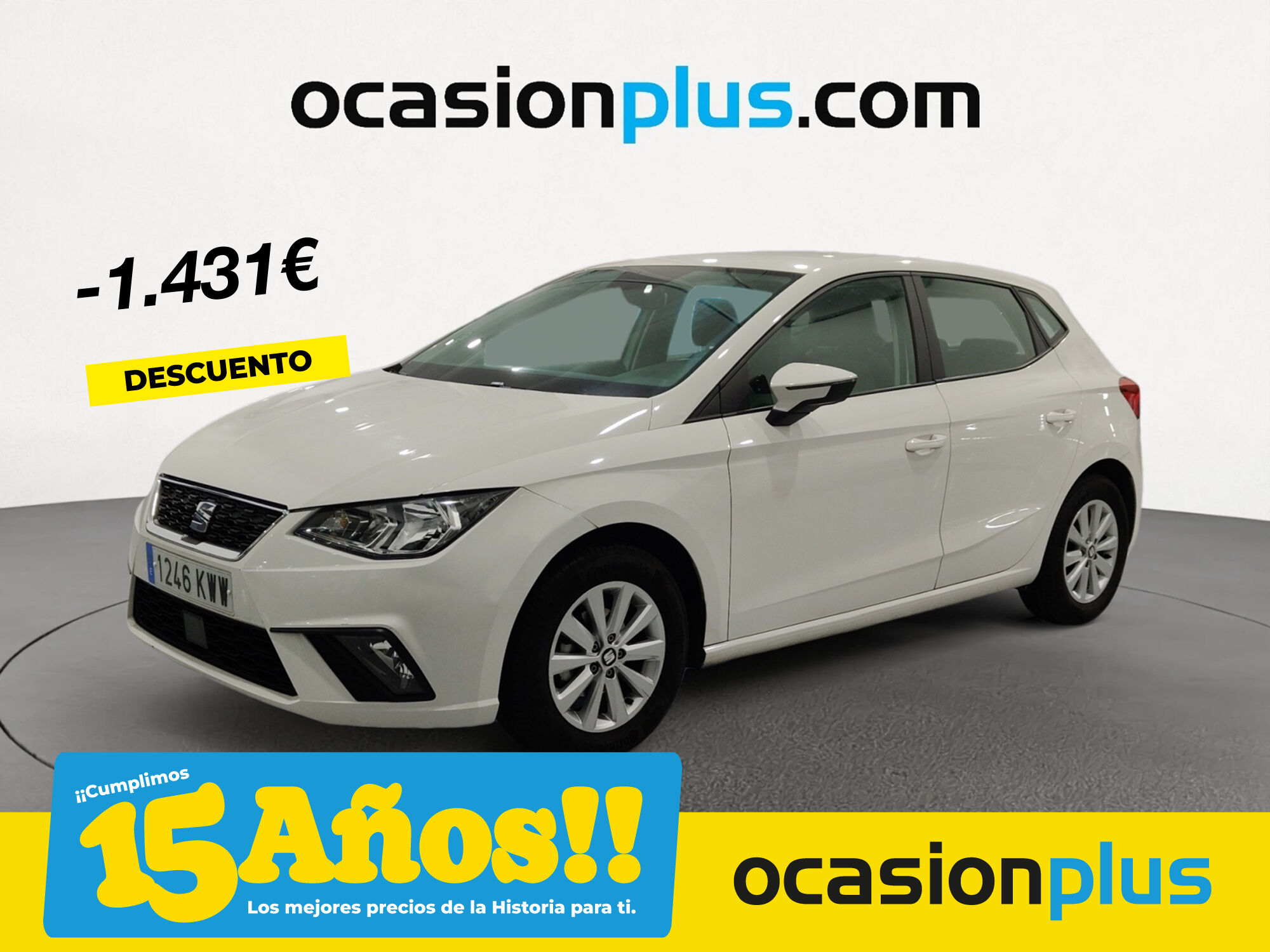 SEAT Ibiza (1.0 MPI Style Plus 59 kW (80 CV)) en Madrid