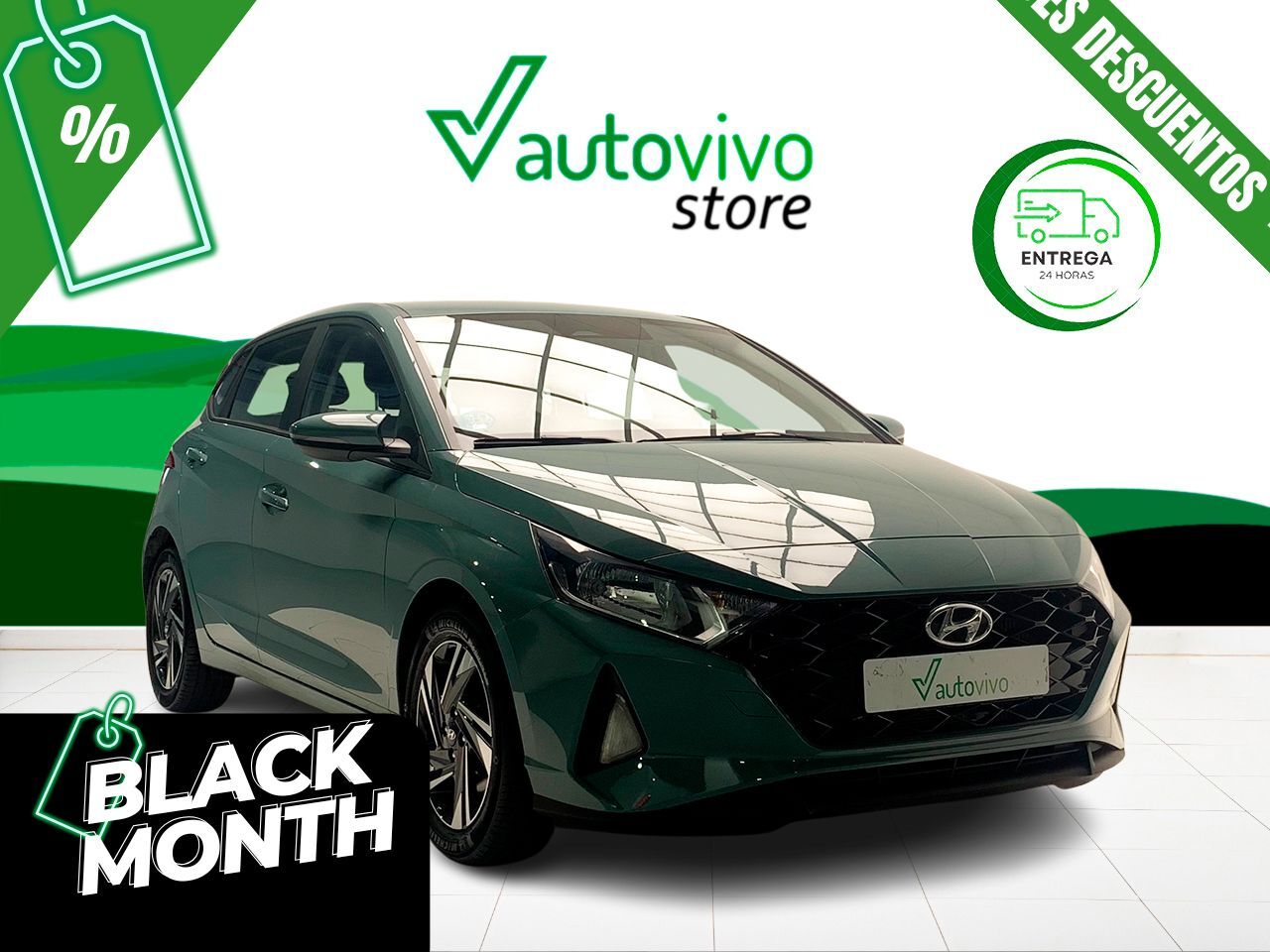 HYUNDAI i20 (KLASS 1.2 MPI 84CV 5P) en Barcelona