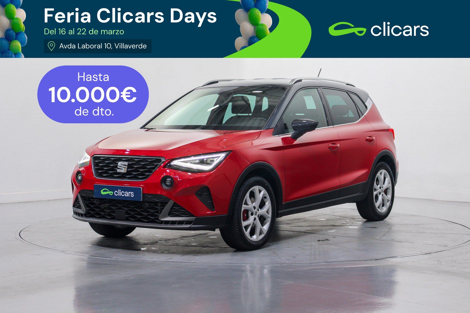 Foto del SEAT Arona 1.0 TSI S&S FR DSG7 110