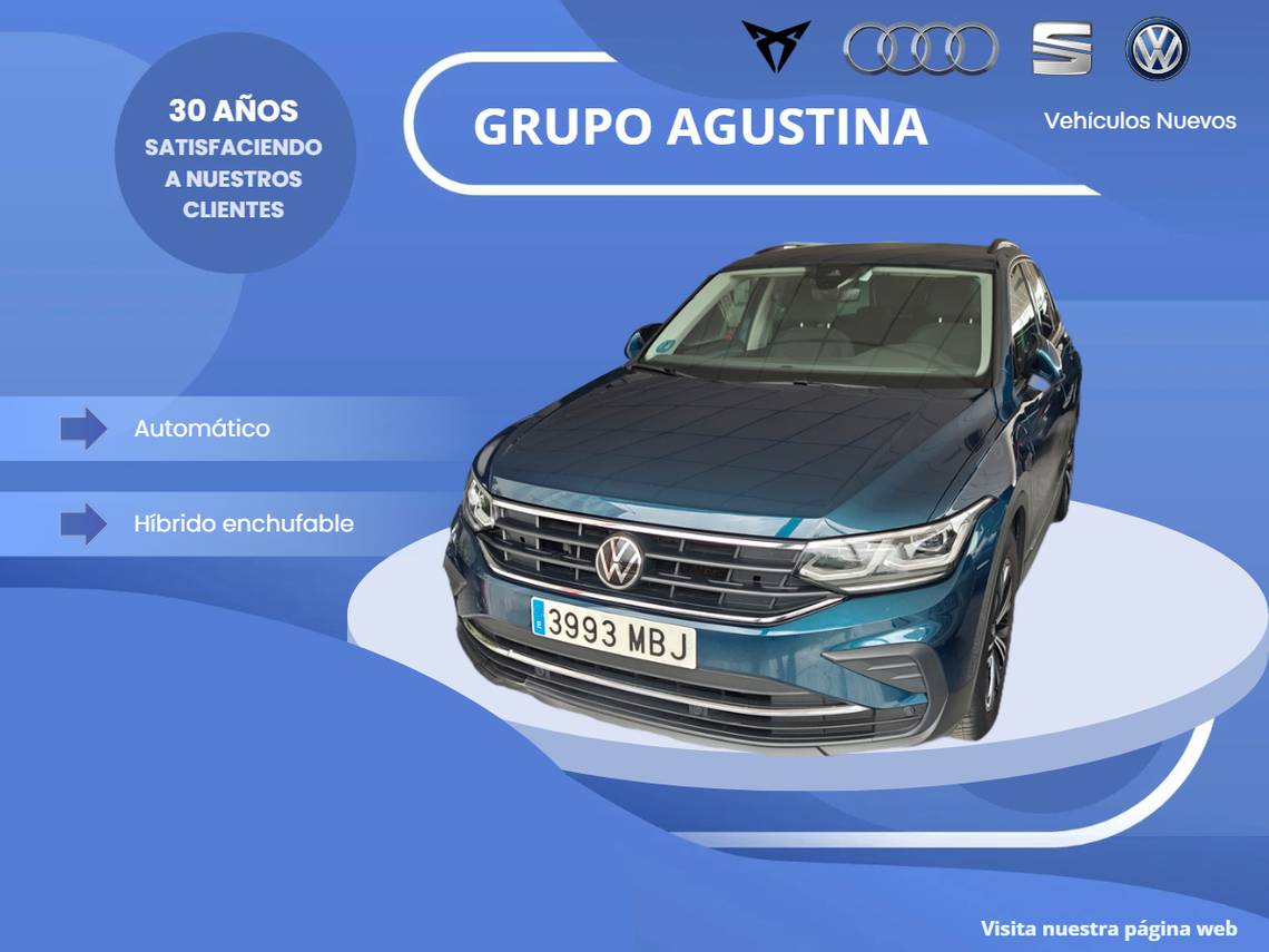 VOLKSWAGEN Tiguan (1.4 TSI eHybrid 180kW (245CV) DSG Life) en Valencia
