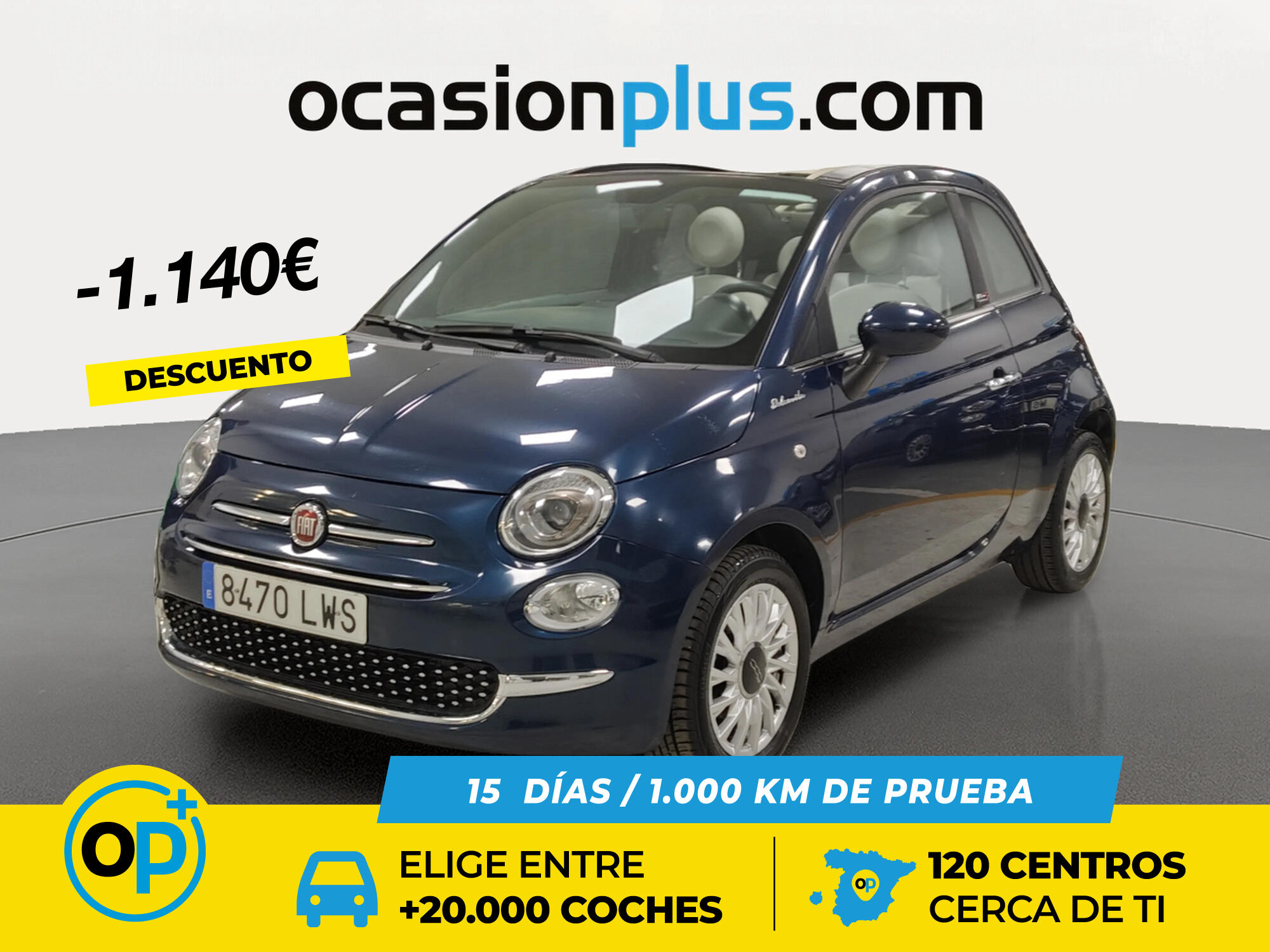 FIAT 500 (1.0 Hybrid Dolcevita 51 kW (70 CV)) en Madrid