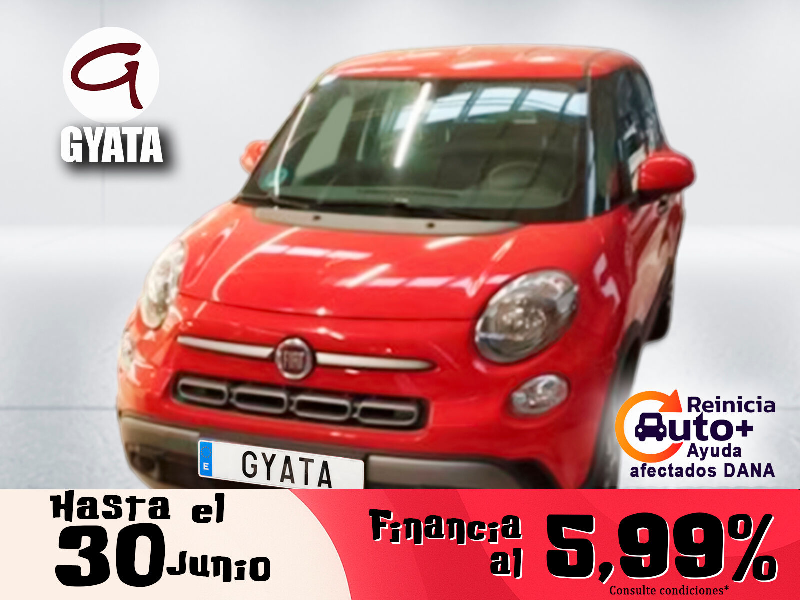 FIAT 500L (1.4 16v S&S Cult 70 kW (95 CV)) en Madrid