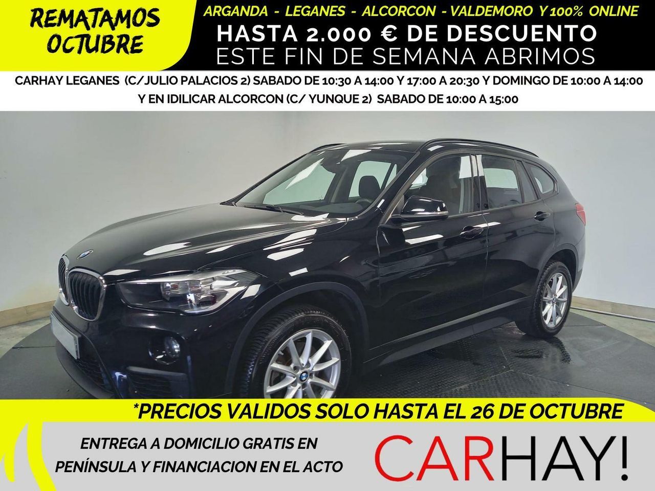 BMW X1 (1.5i sDrive18 OPF (EU6d-TEMP)) en Madrid