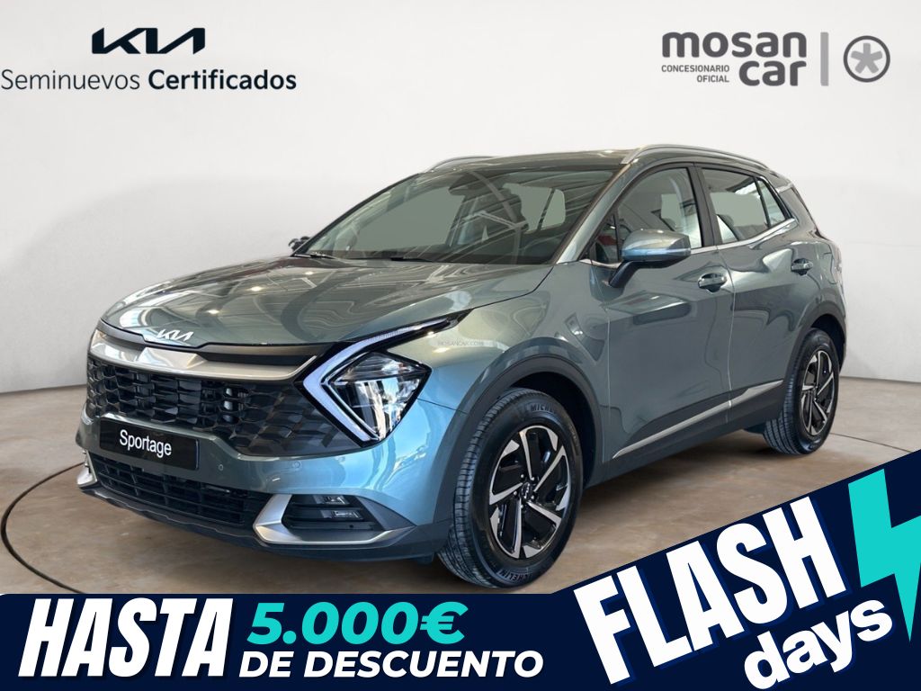 KIA Sportage (1.6 T-GDI MHEV 160 DRIVE GPS LL17 RADAR AV AR+CAM) en Madrid