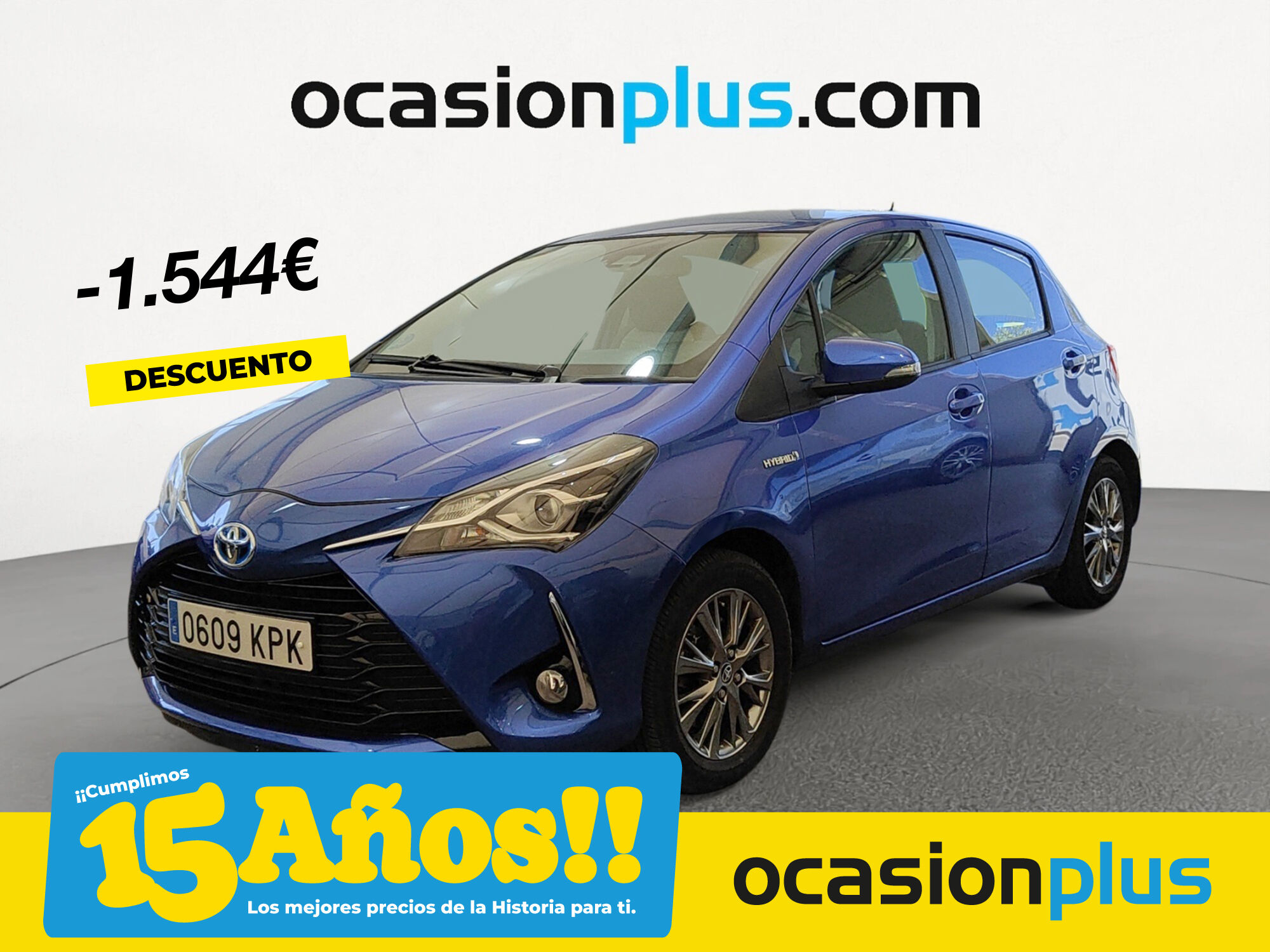 TOYOTA Yaris (1.5 Hybrid Active 74 kW (100 CV)) en Madrid