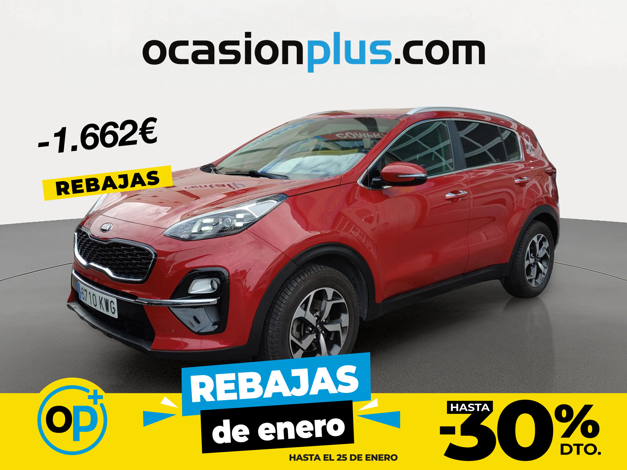 KIA Sportage (1.6 GDi Drive 4x2 97 kW (132 CV)) en Madrid